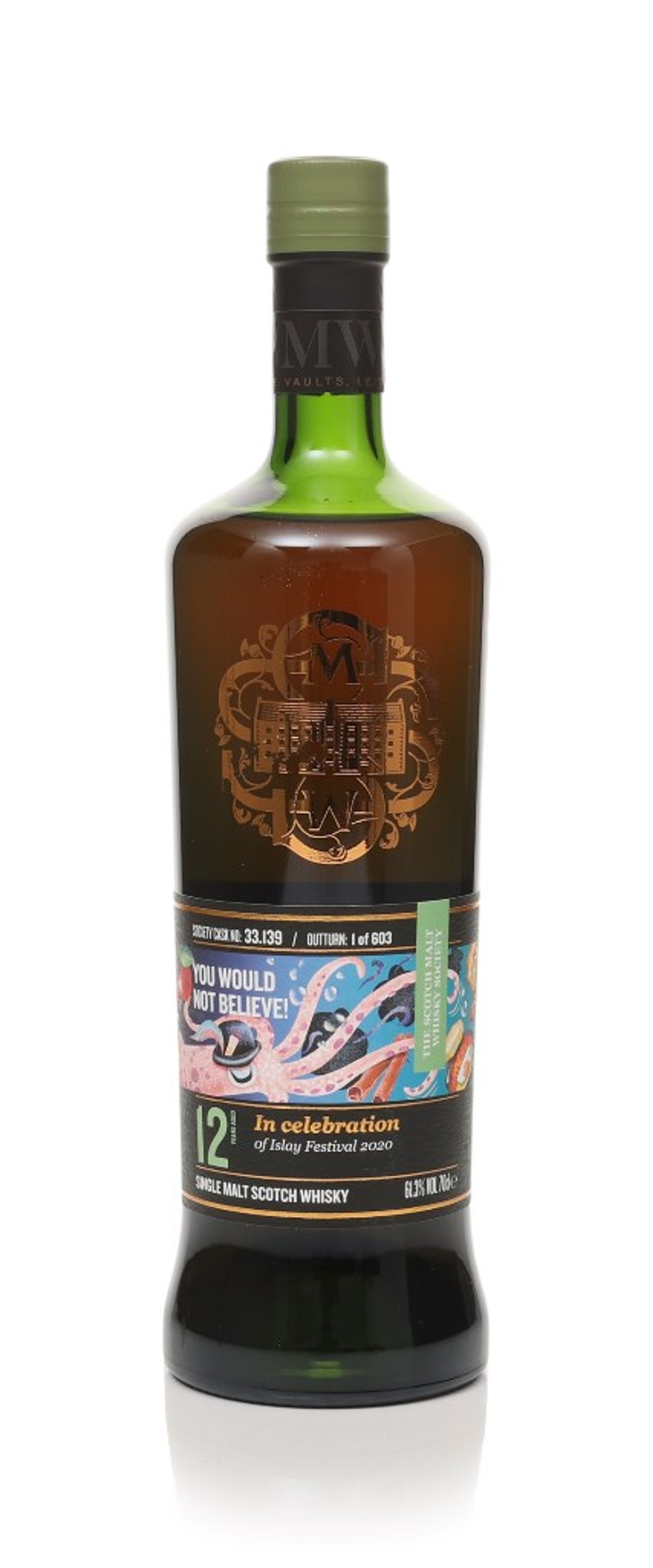 Ardbeg 12 Year Old (cask 33.139) - Islay Festival 2020 (The Scotch Malt Whisky Society) 70cl