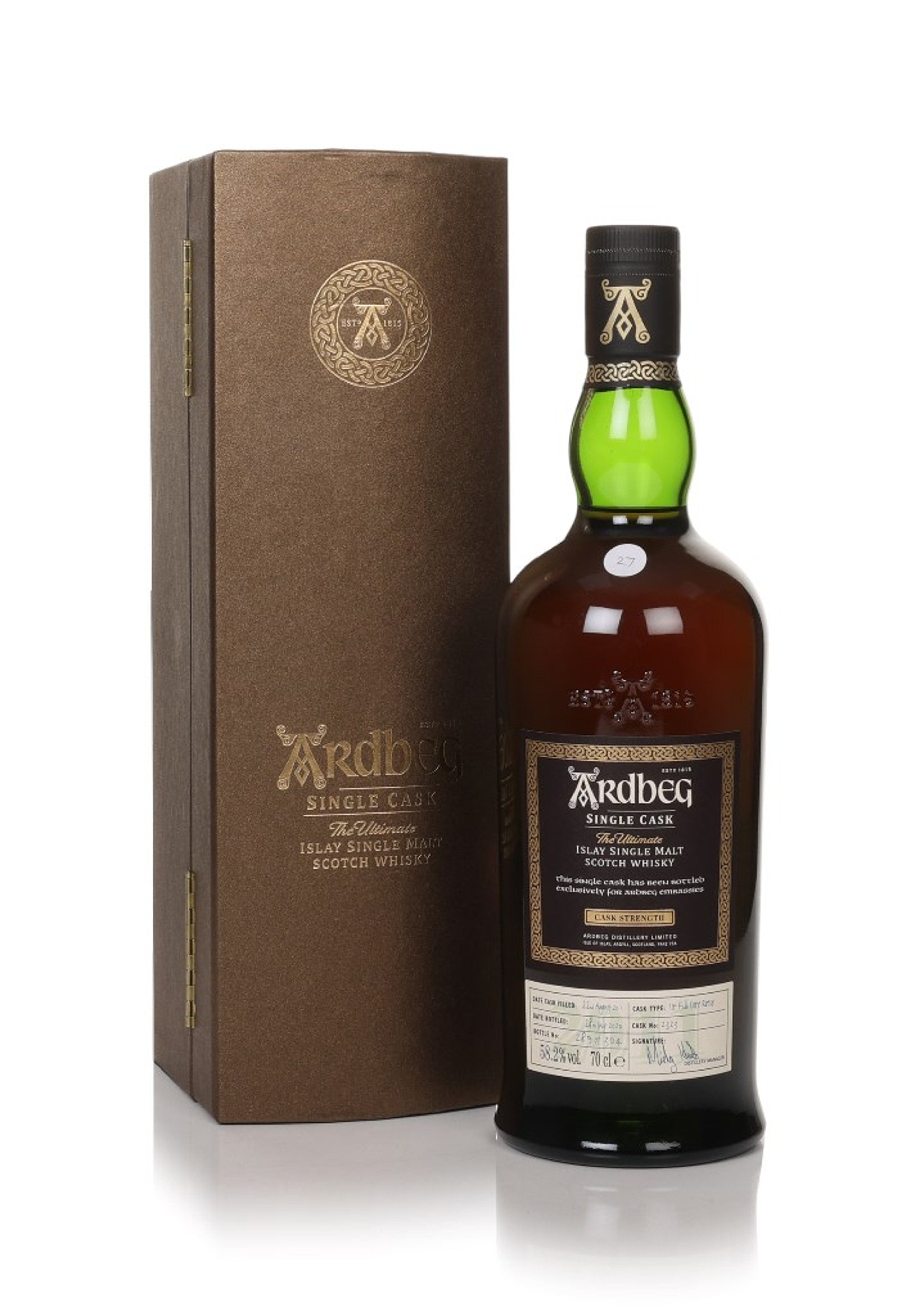 Ardbeg 8 Year Old 2011 (cask 2323) - Single Cask 70cl