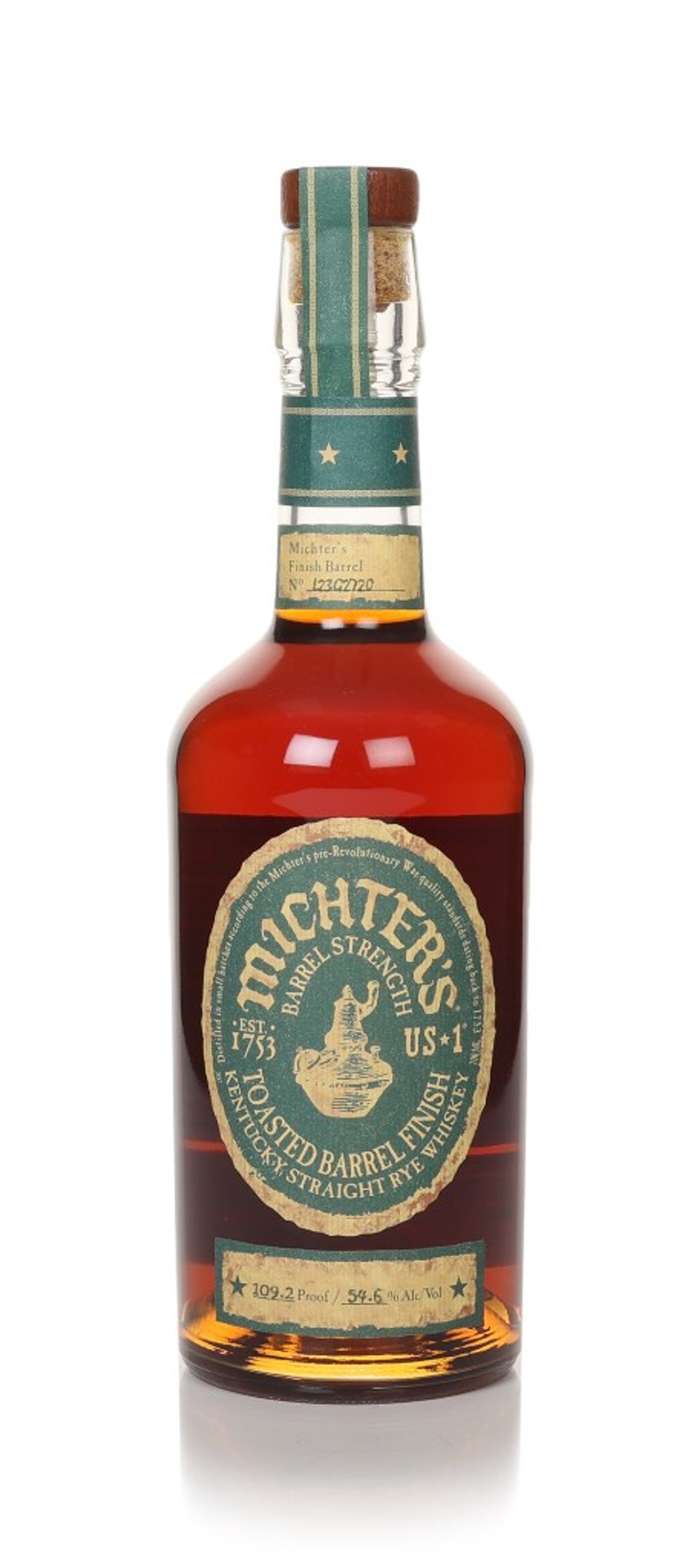 Michter's US*1 Barrel Strength Toasted Barrel Finish Rye (54.6%) 70cl