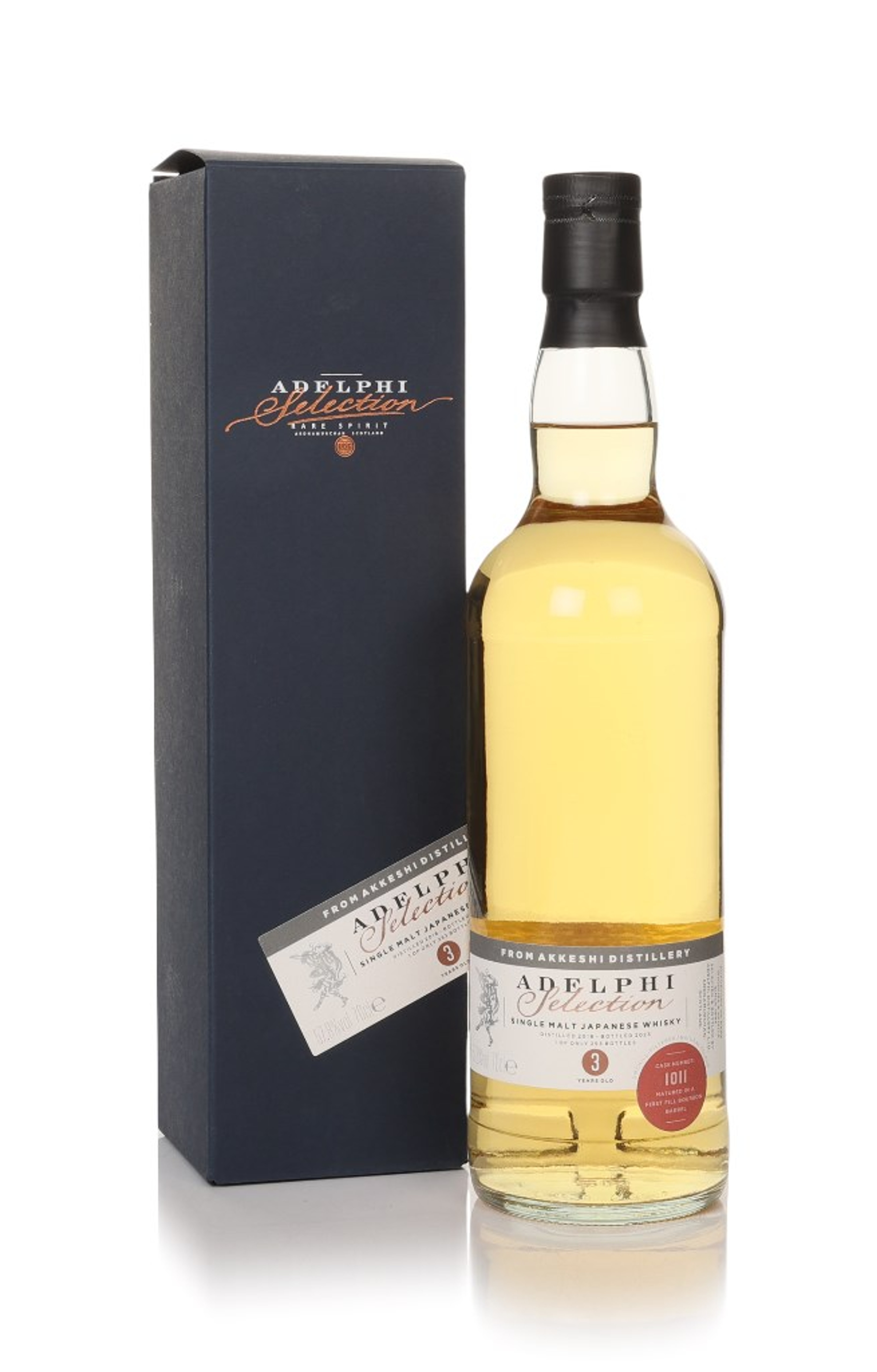 Akkeshi 3 Year Old 2018 (cask 1011) - (Adelphi) 70cl