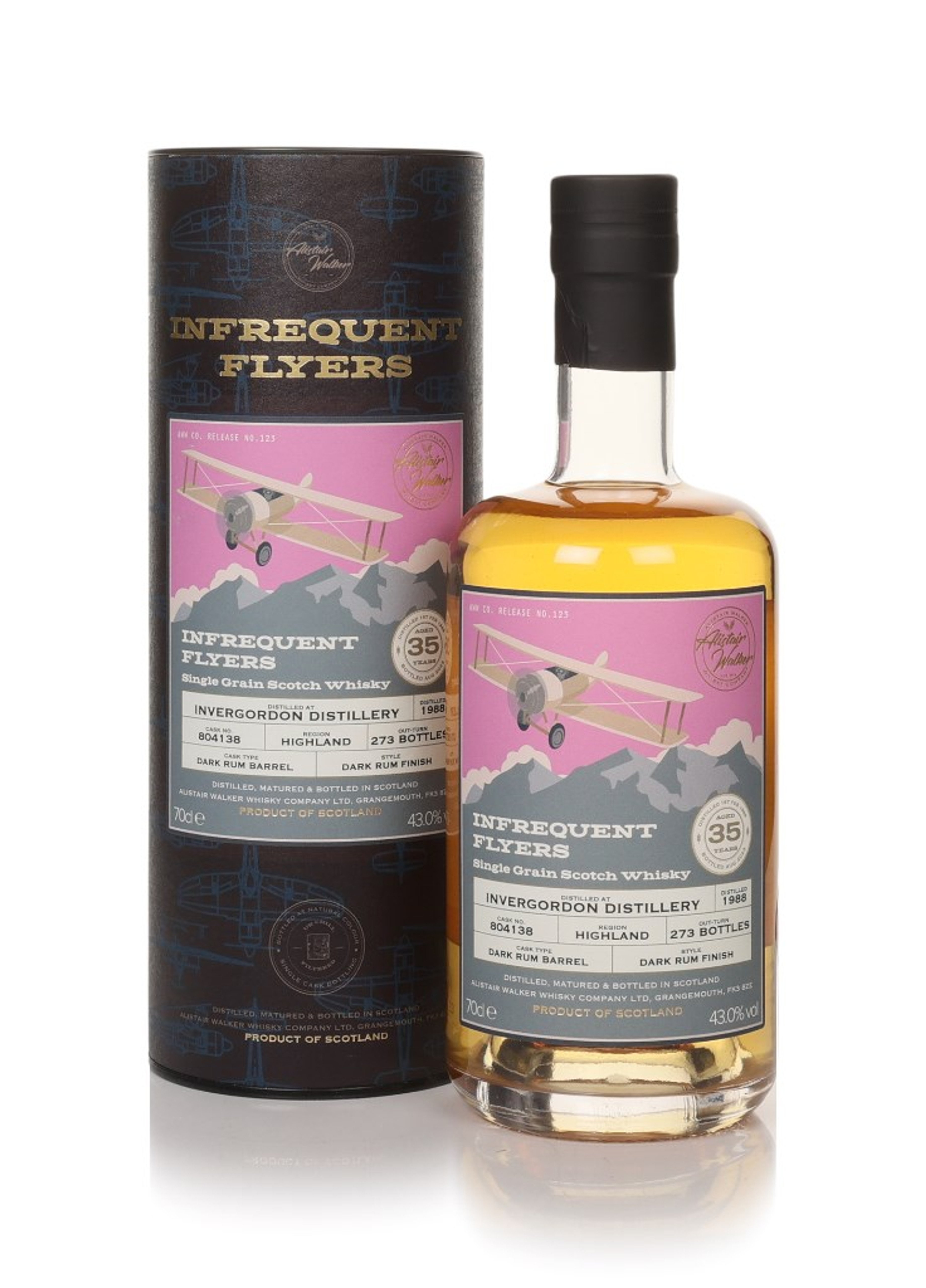 Invergordon 35 Year Old 1988 (cask 804138) - Infrequent Flyers (Alistair Walker) 70cl