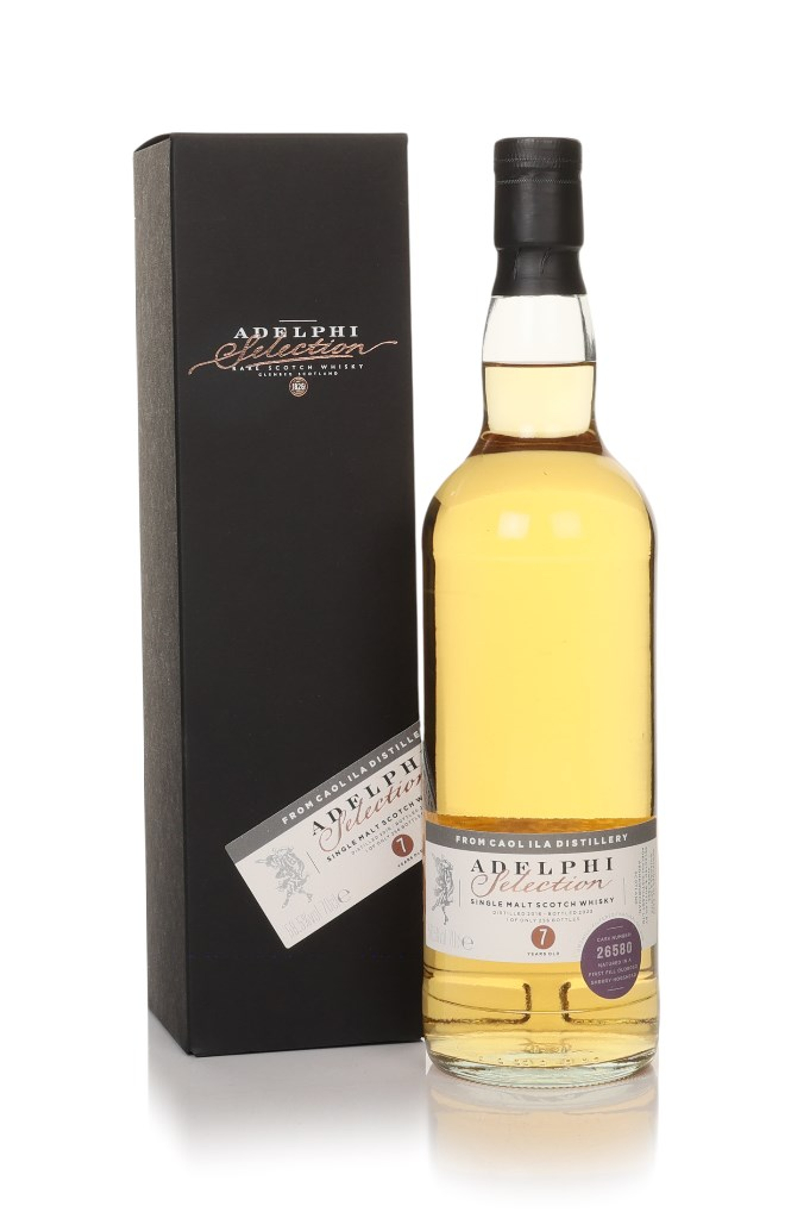 Caol Ila 7 Year Old 2016 (cask 26580) - (Adelphi) 70cl