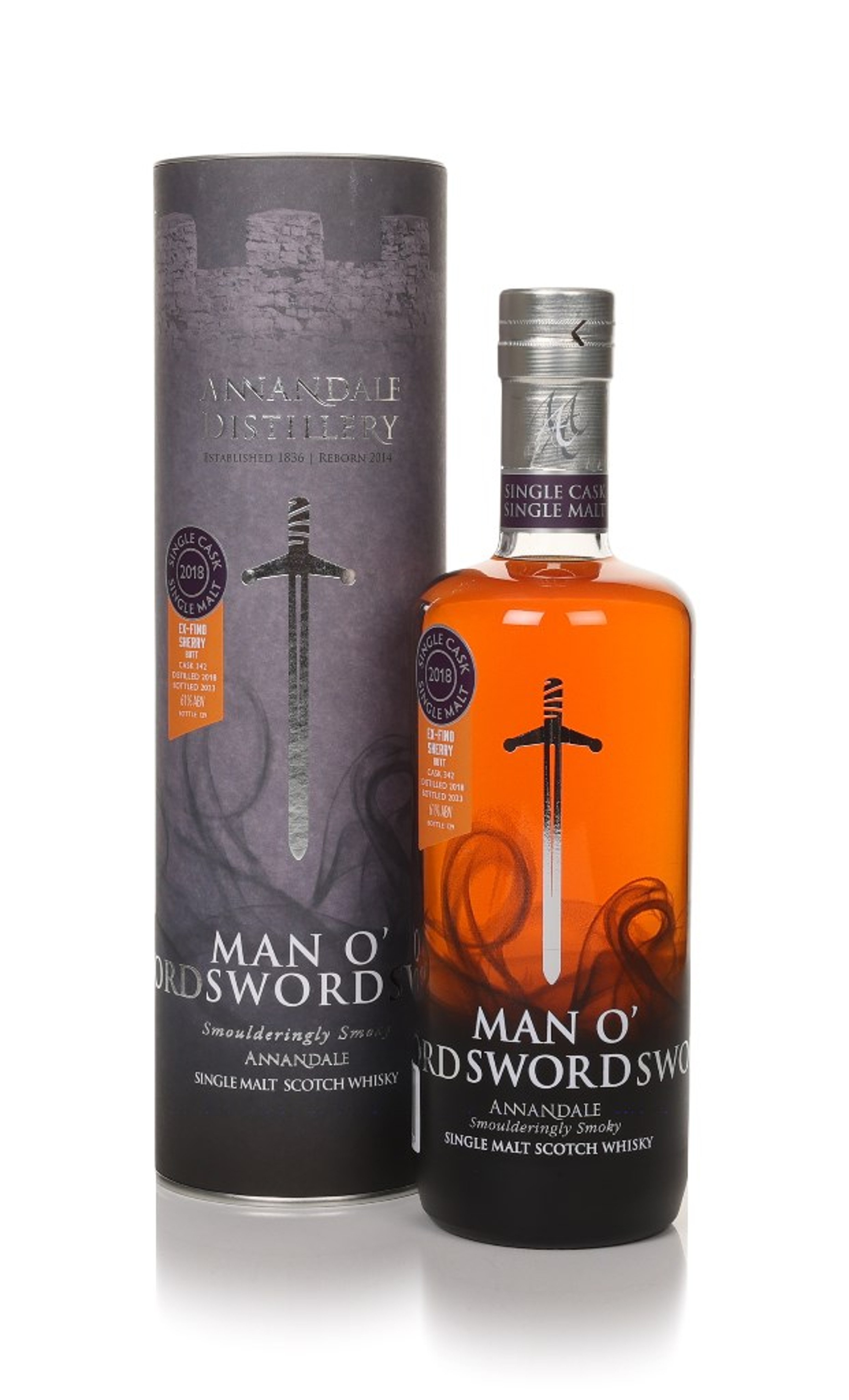 Annandale Man O’Sword Vintage 2018 - Fino Sherry Butt (cask 342) 70cl