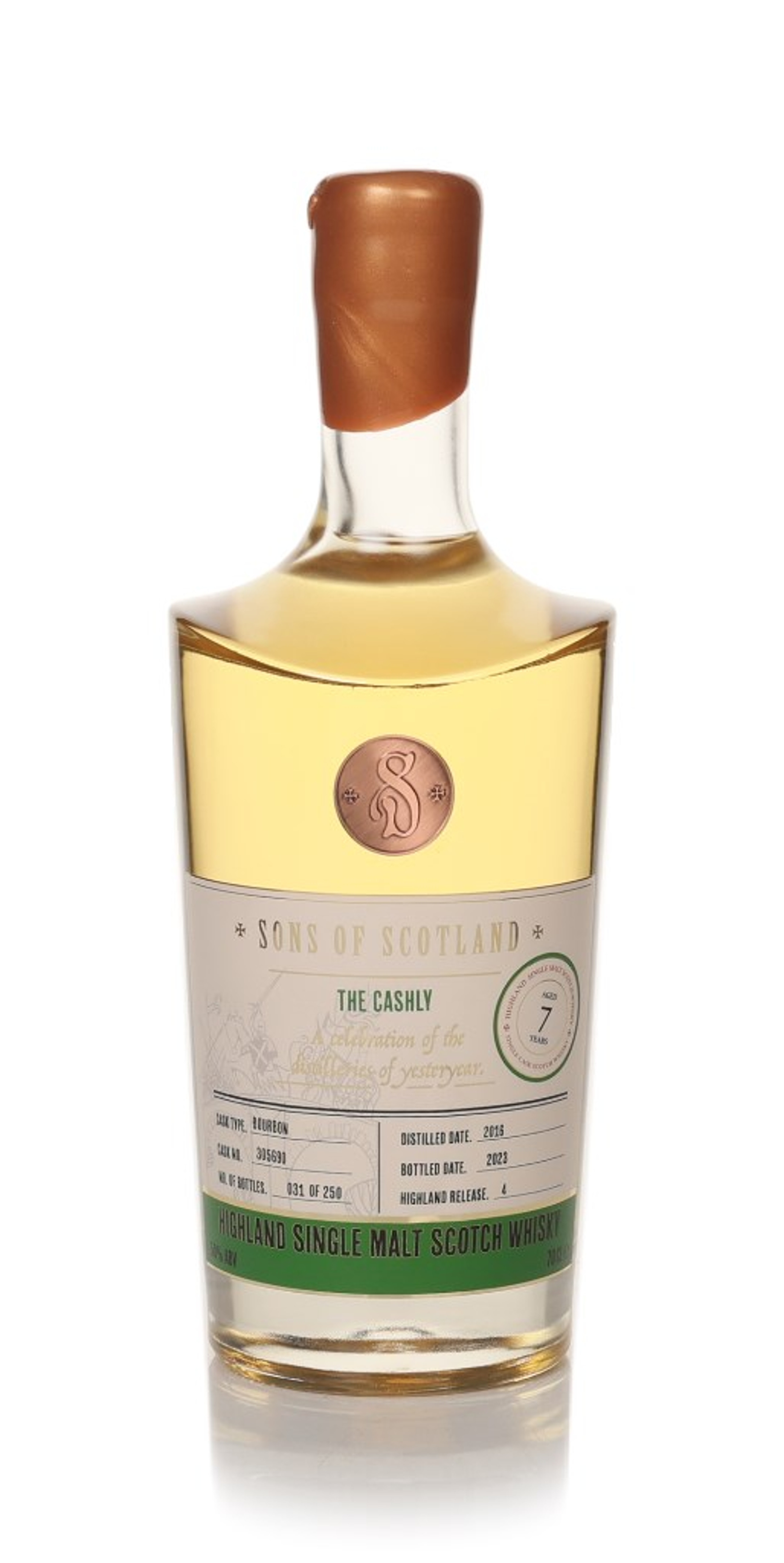 The Cashly (Sons of Scotland) (Fourth Release) 70cl