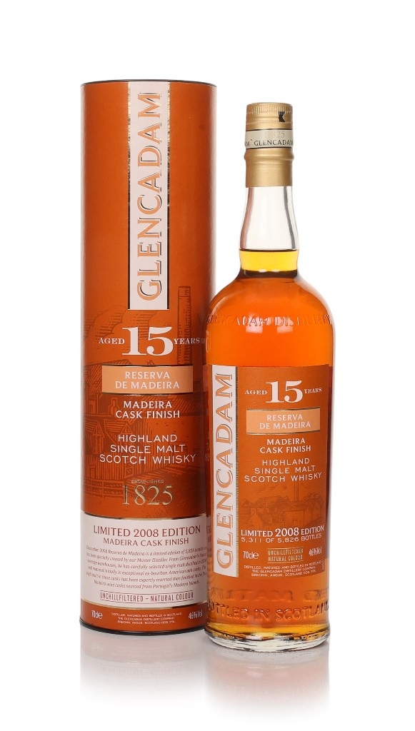 Glencadam 15 Year Old 2008 Reserva de Madeira 70cl