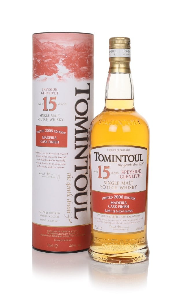 Tomintoul 15 Year Old 2008 Madeira Cask Finish 70cl