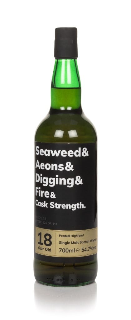 Seaweed & Aeons & Digging & Fire & Cask Strength 18 Year Old (Batch 03) 70cl