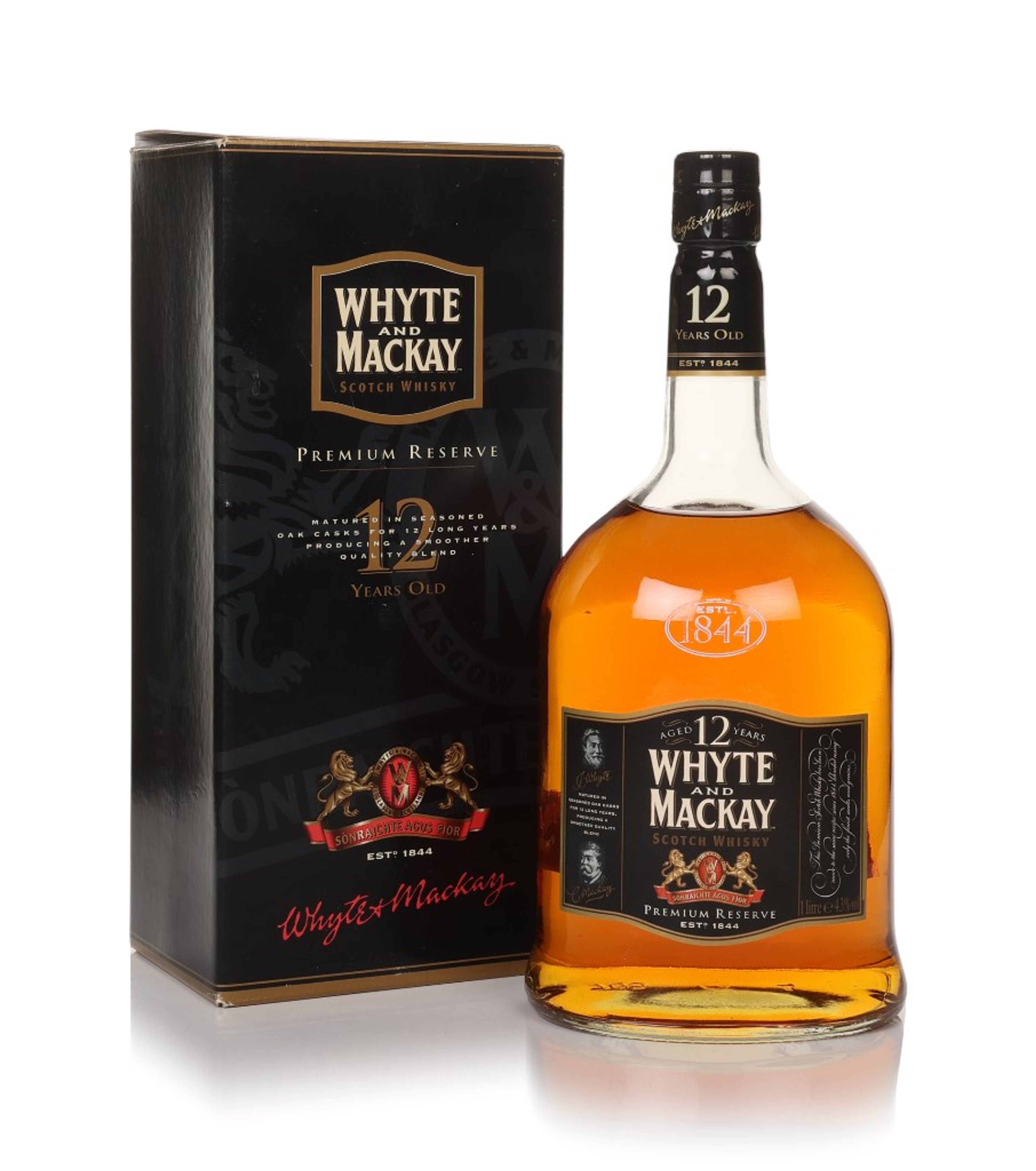 Whyte and Mackay 12 Year Old - Premium Reserve 100cl