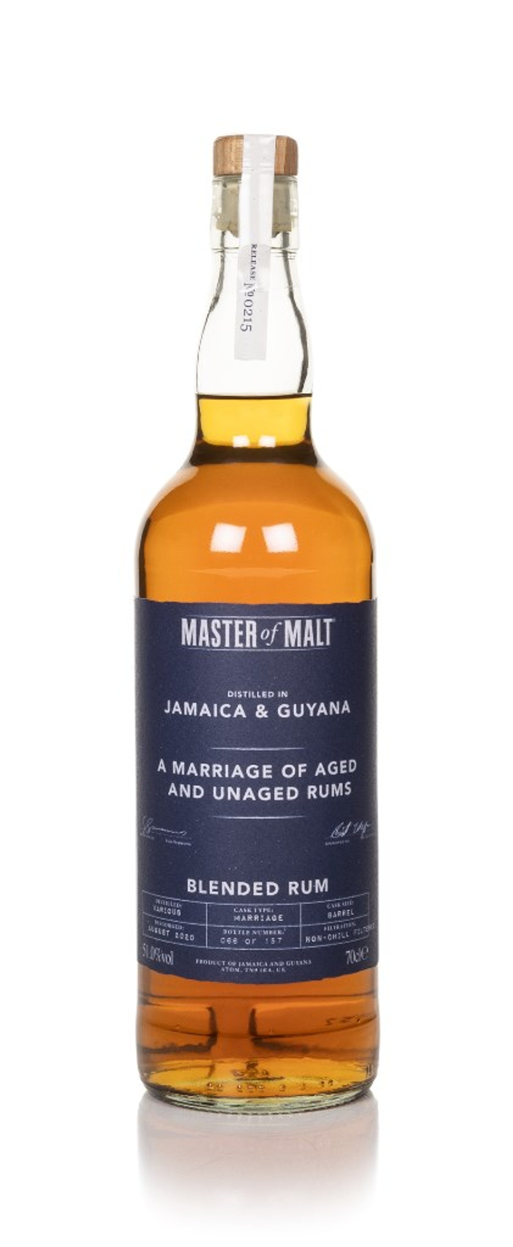 Jamaica & Guyana Blended Rum (Master of Malt) 70cl