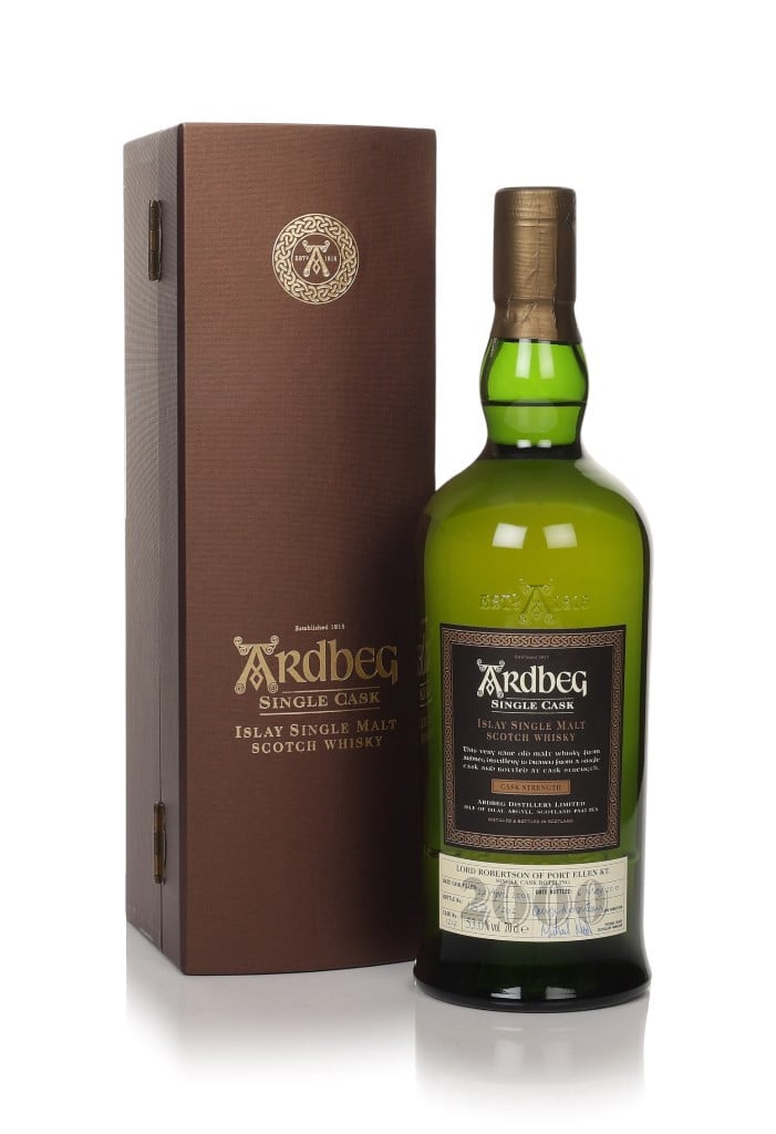 Ardbeg 10 Year Old 2000 (cask 1217) - Lord Robertson of Port Ellen 70cl