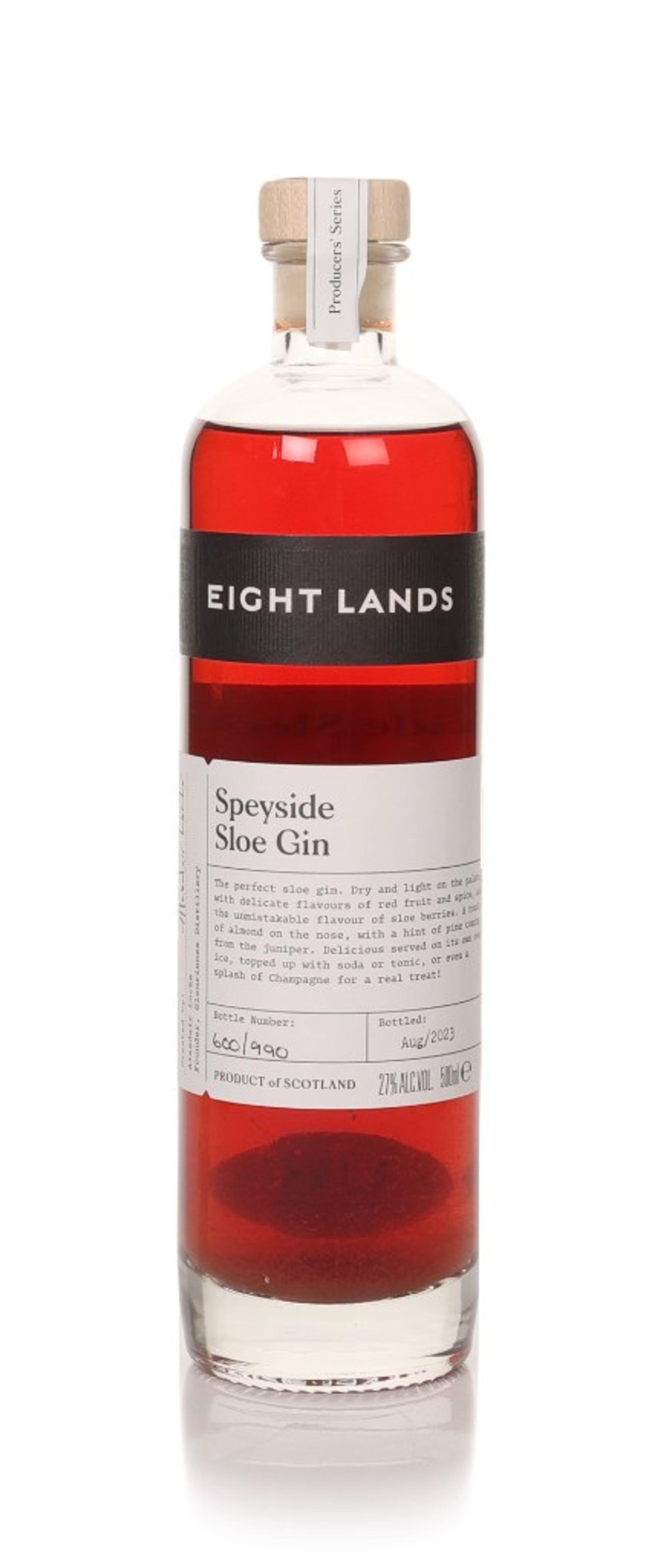 Eight Lands Speyside Sloe Gin 50cl
