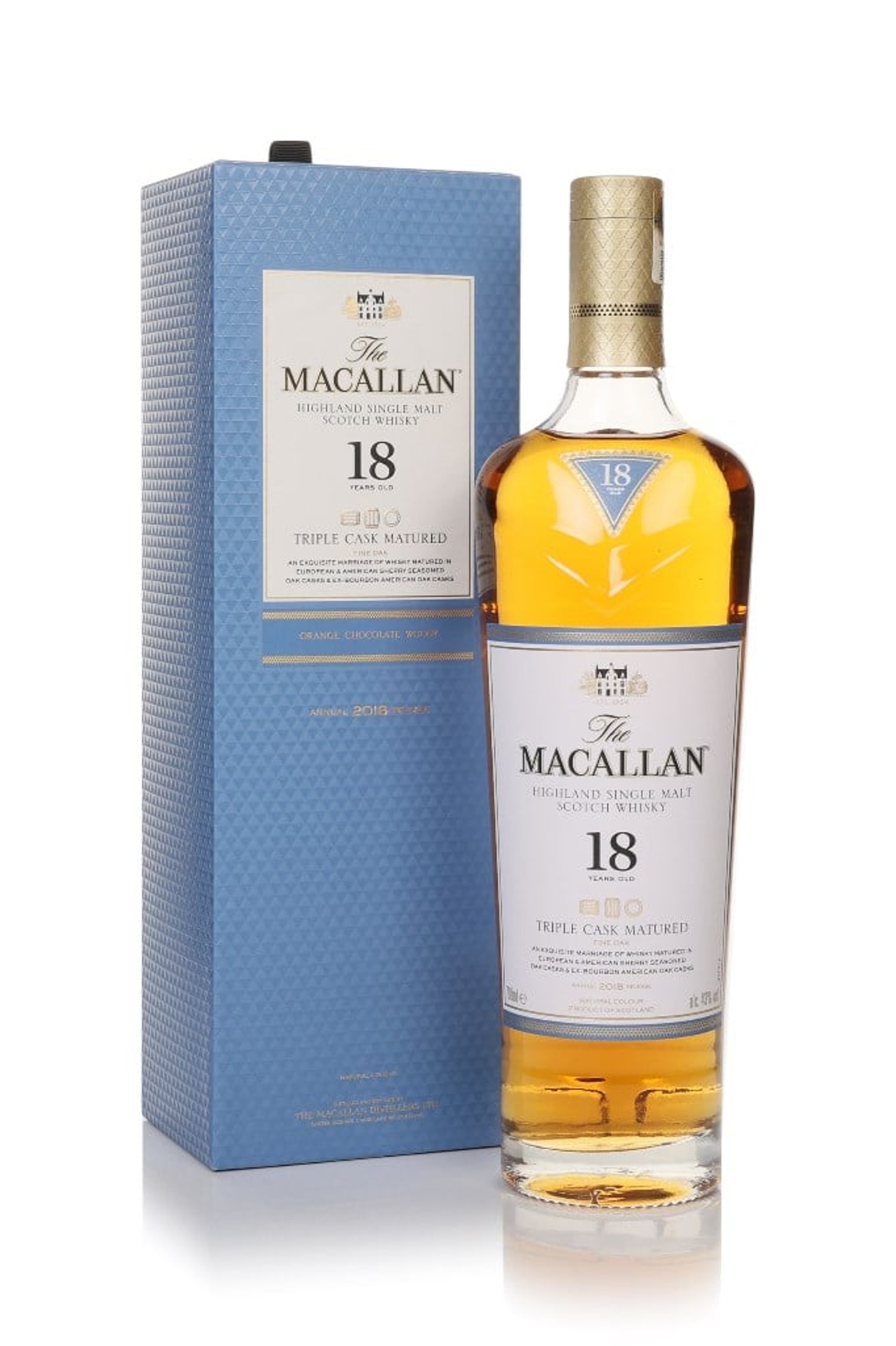 The Macallan 18 Year Old Triple Cask (2018 Release) 70cl