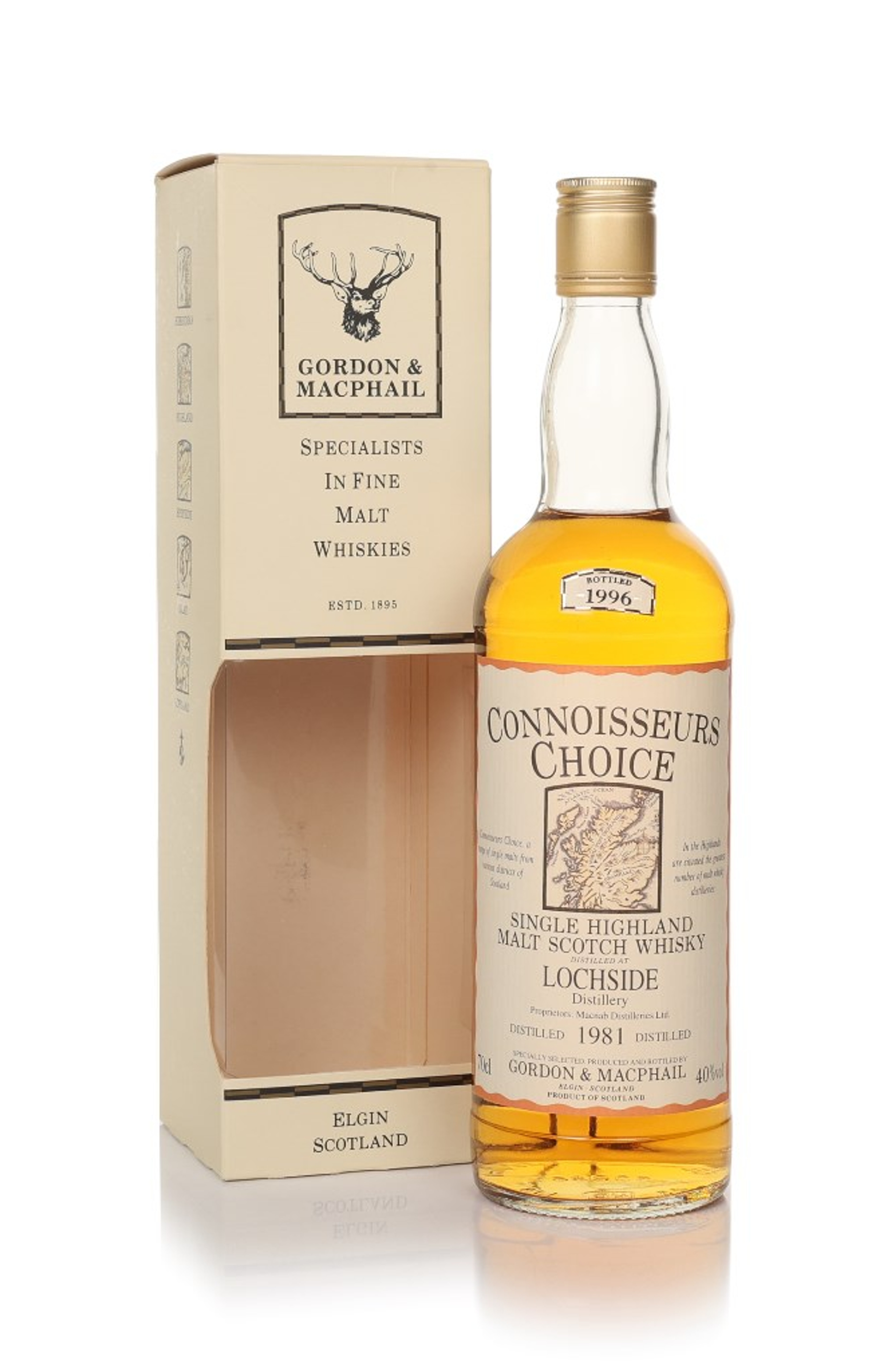 Lochside 1981 (bottled 1996) - Connoisseurs Choice (Gordon & MacPhail) 70cl