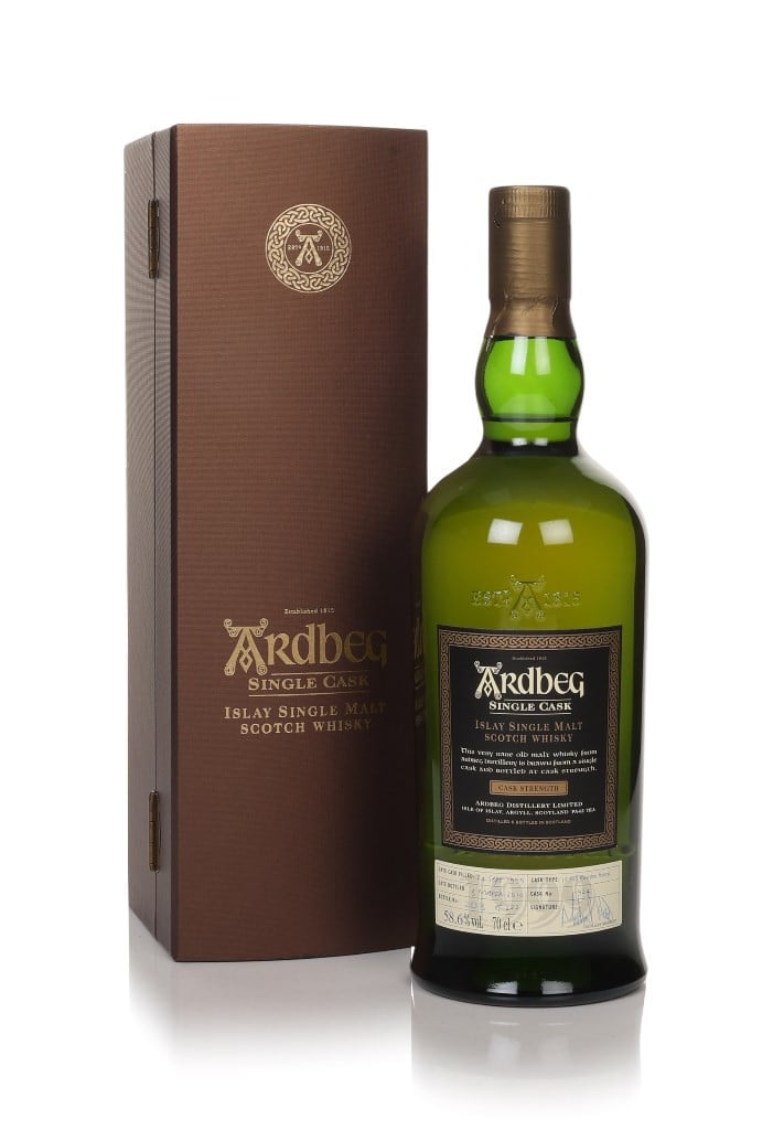 Ardbeg 10 Year Old 1999 (cask 1924) - First Fill Bourbon Cask 70cl