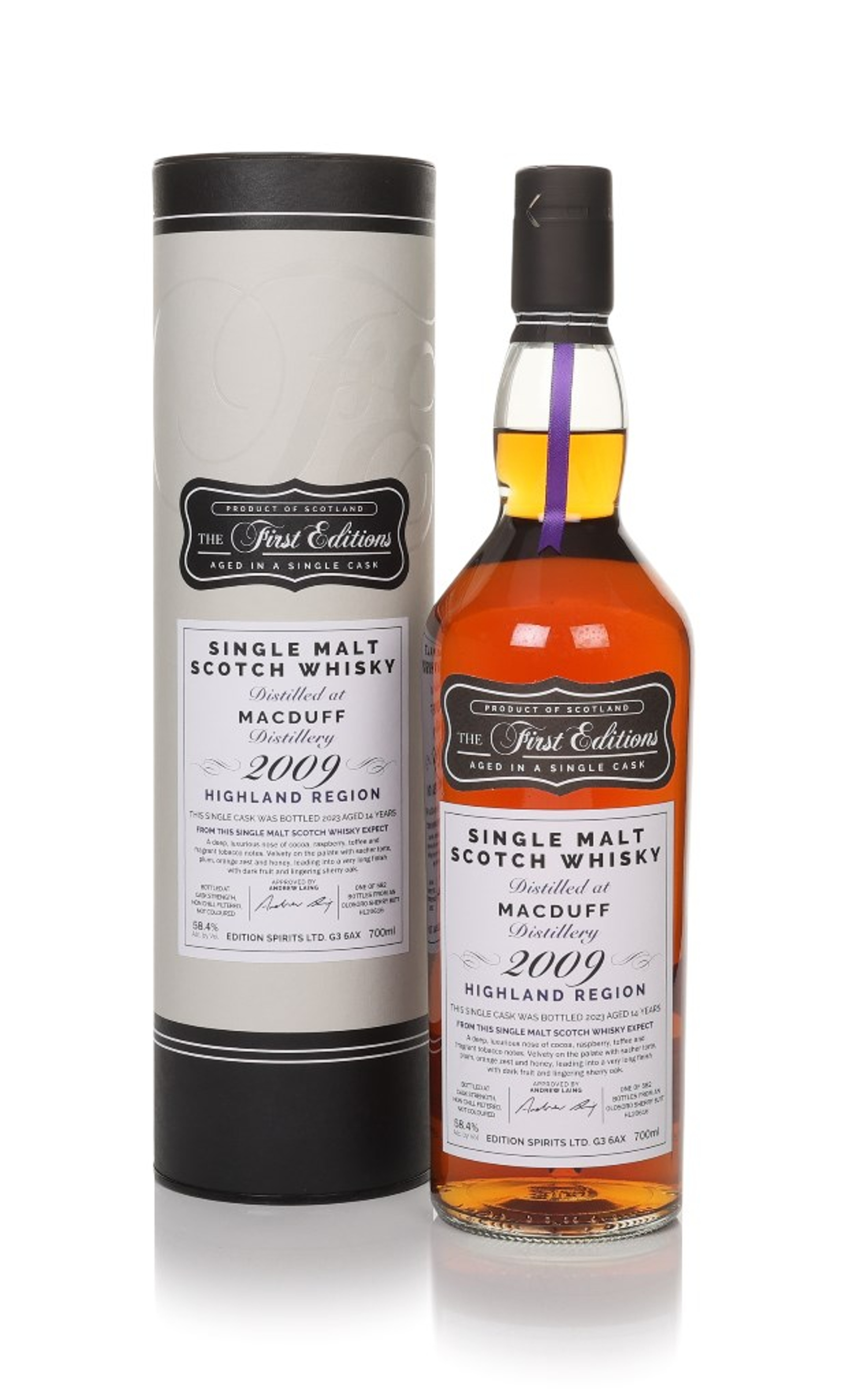 Macduff 14 Year Old 2009 (cask 20616) - The First Editions (Hunter Laing) 70cl