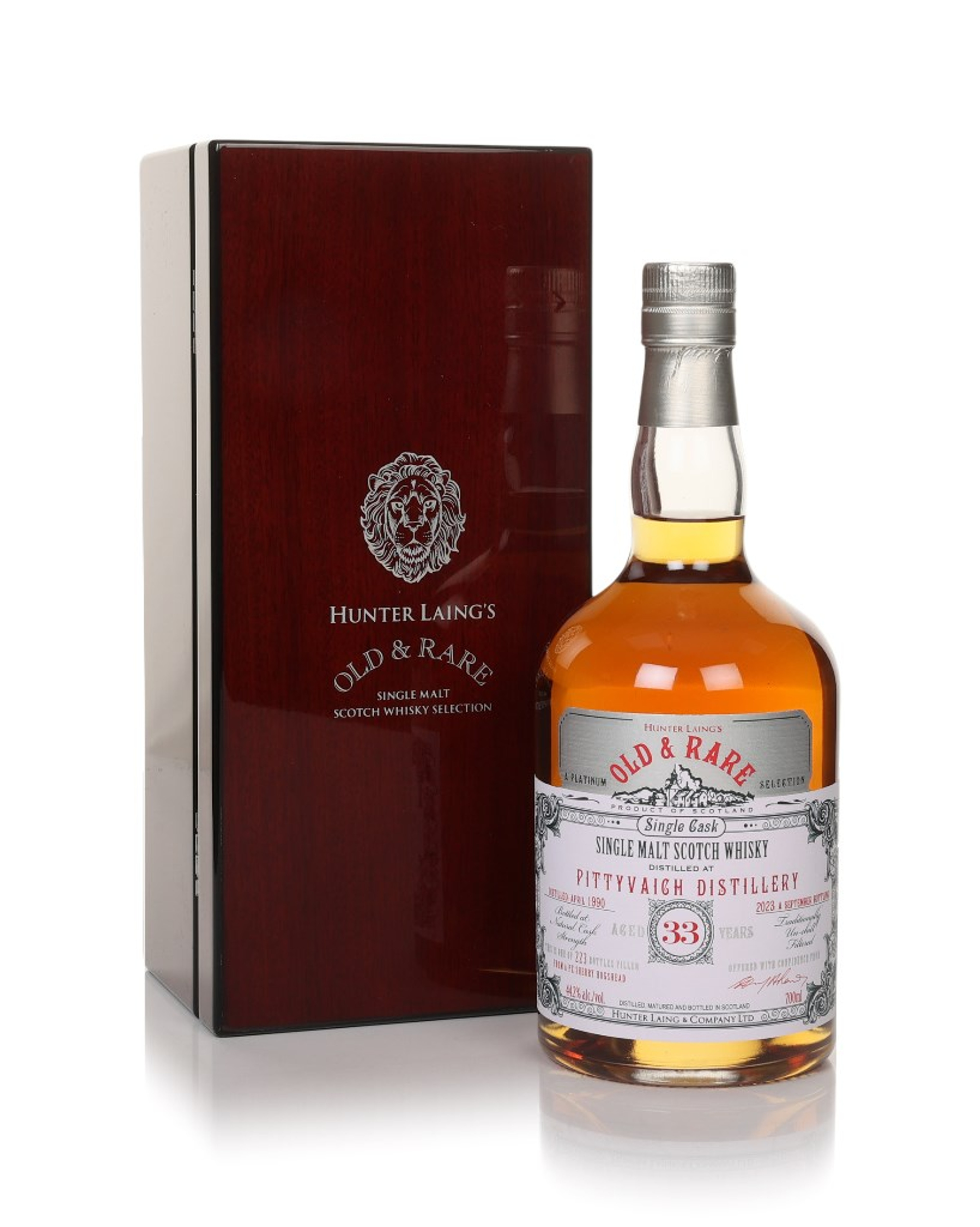 Pittyvaich 33 Year Old 1990 - Old & Rare Platinum (Hunter Laing) 70cl