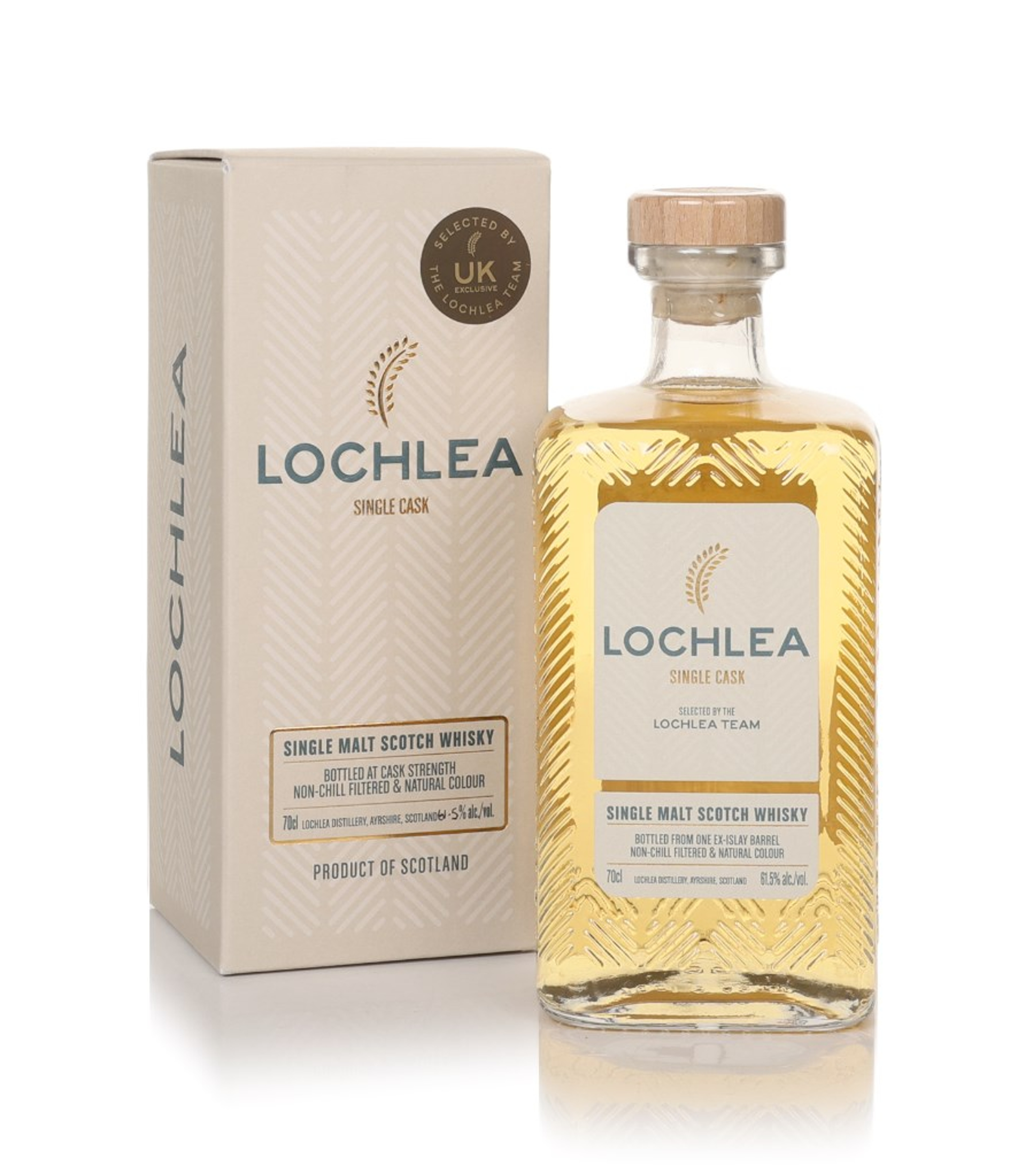Lochlea Single Cask Ex-Islay Barrel 70cl