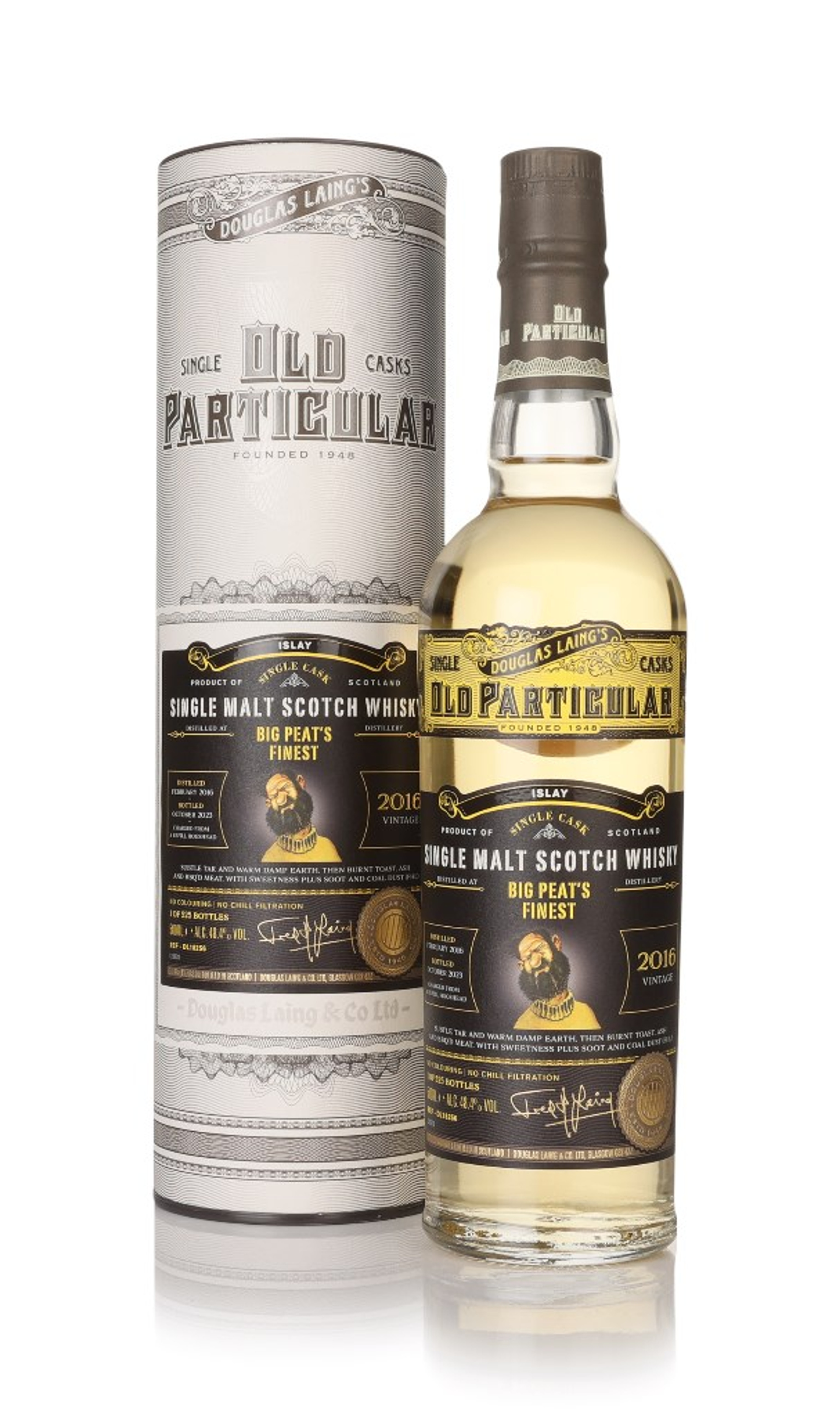 Big Peat's Finest 7 Year Old 2016 (cask 18256) - Old Particular (Douglas Laing) 50cl