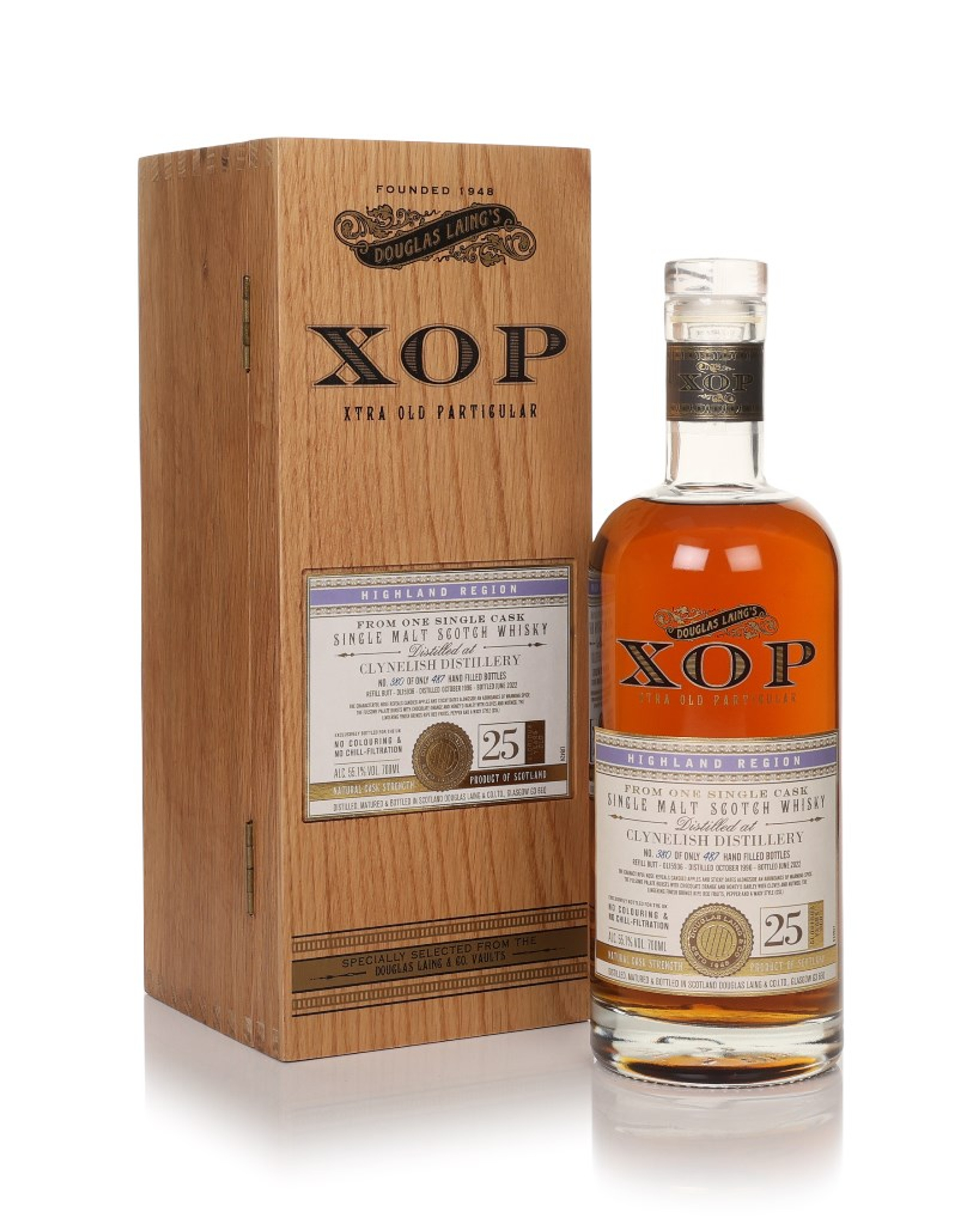 Clynelish 25 Year Old 1996 (cask 15936) - Xtra Old Particular (Douglas Laing) 70cl