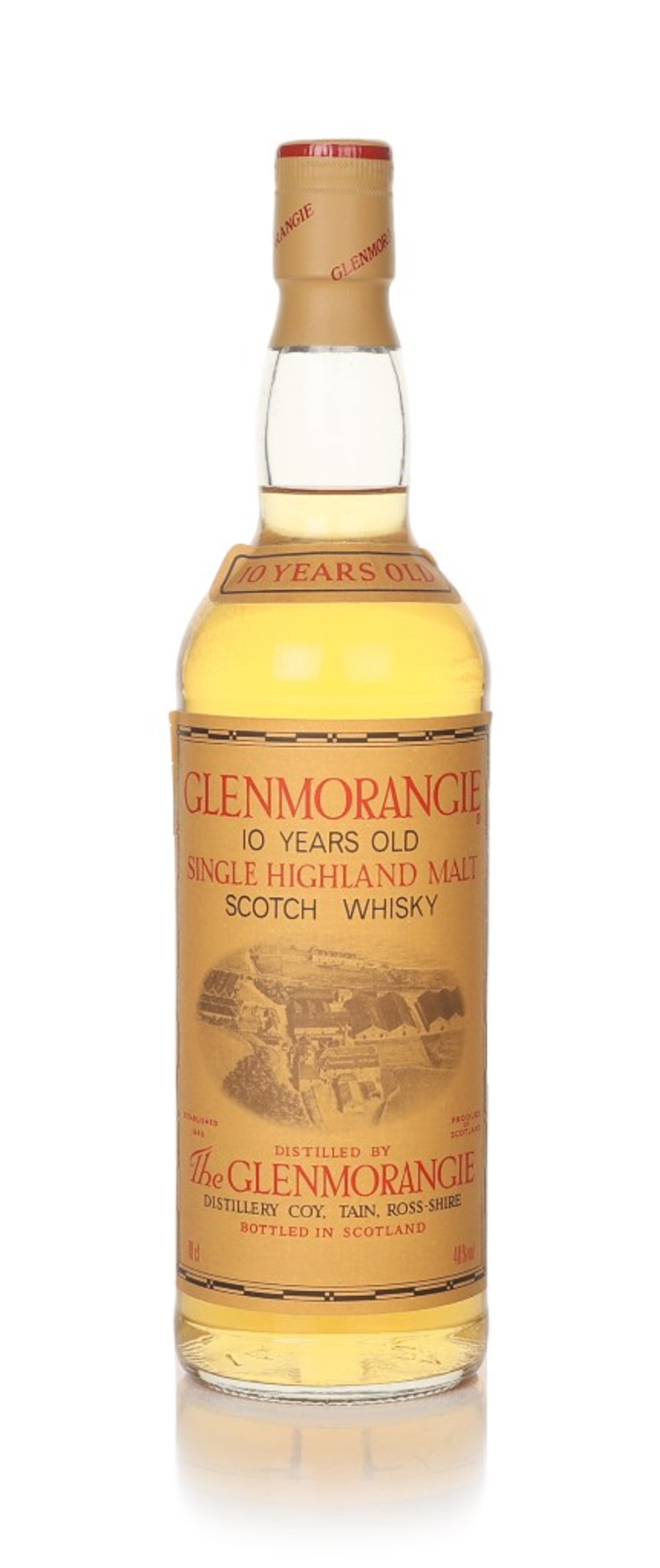 Glenmorangie 10 Year Old - 1990s (without tube) 70cl