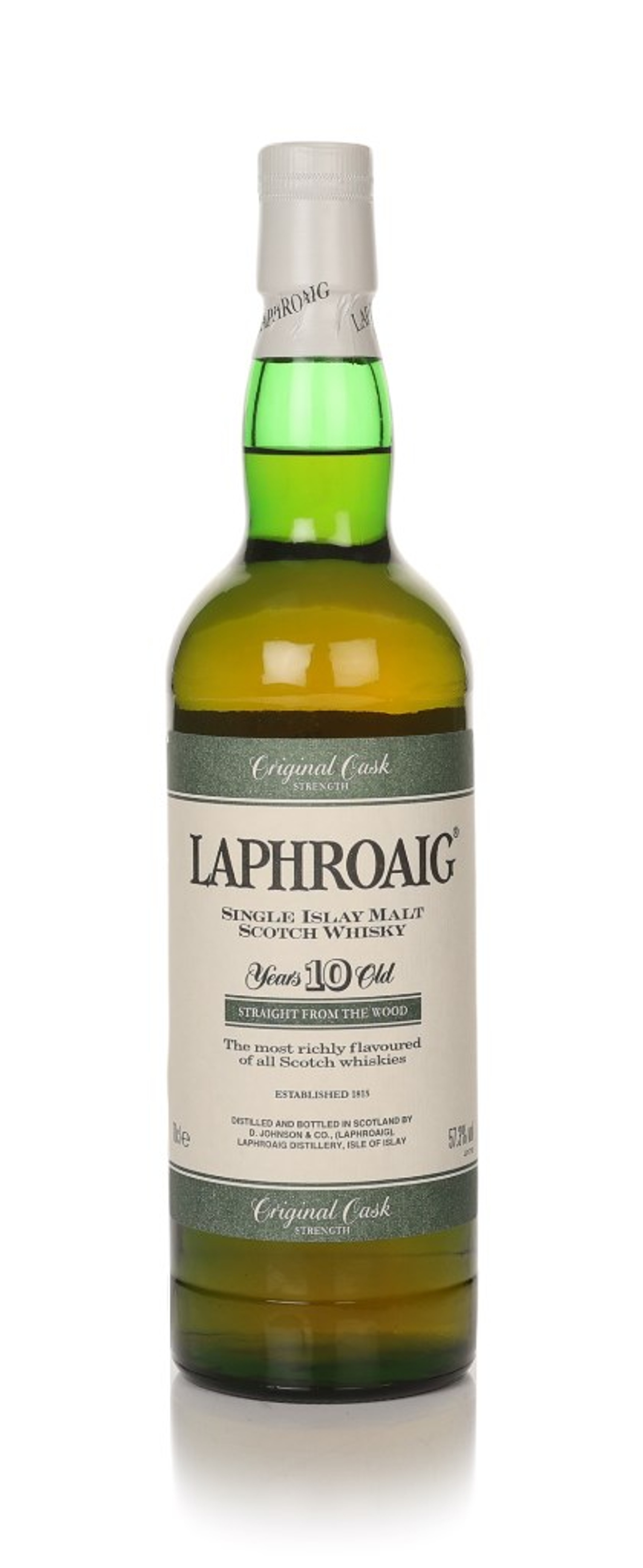 Laphroaig 10 Year Old Original Cask Strength - 1990s 70cl