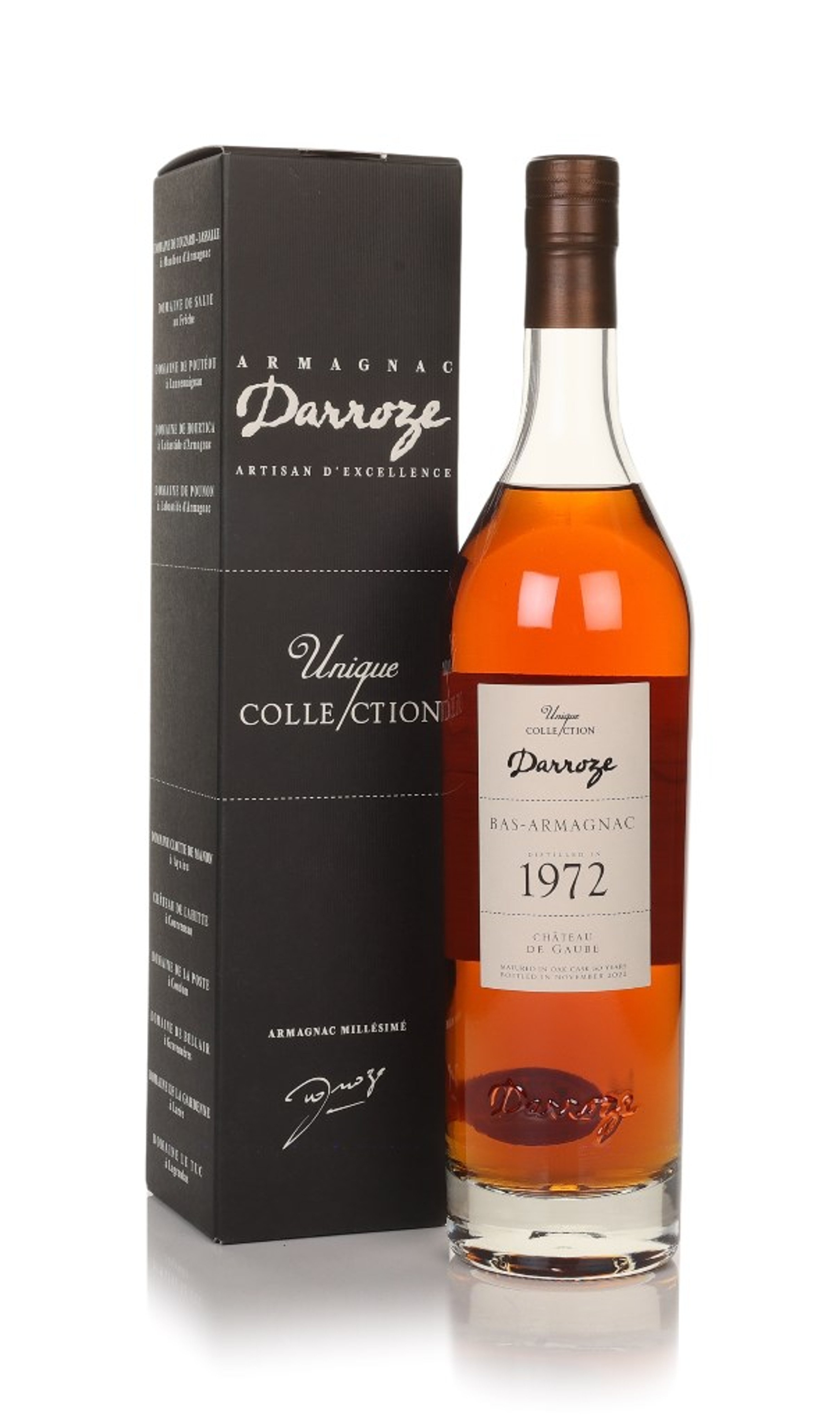Darroze 50 Year Old 1972 Château de Gaube - Unique Collection 70cl