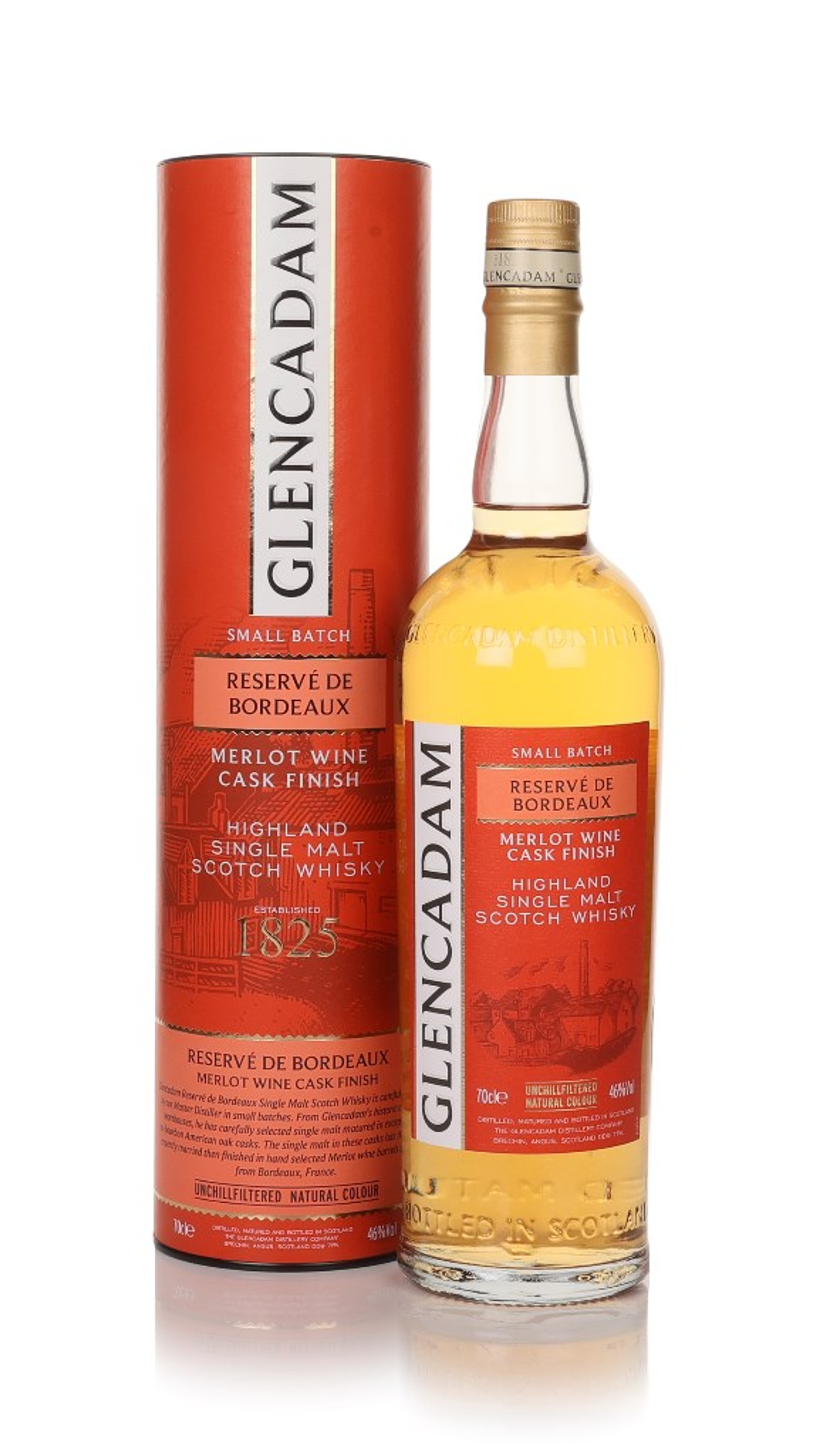 Glencadam Merlot Wine Cask Finish 70cl