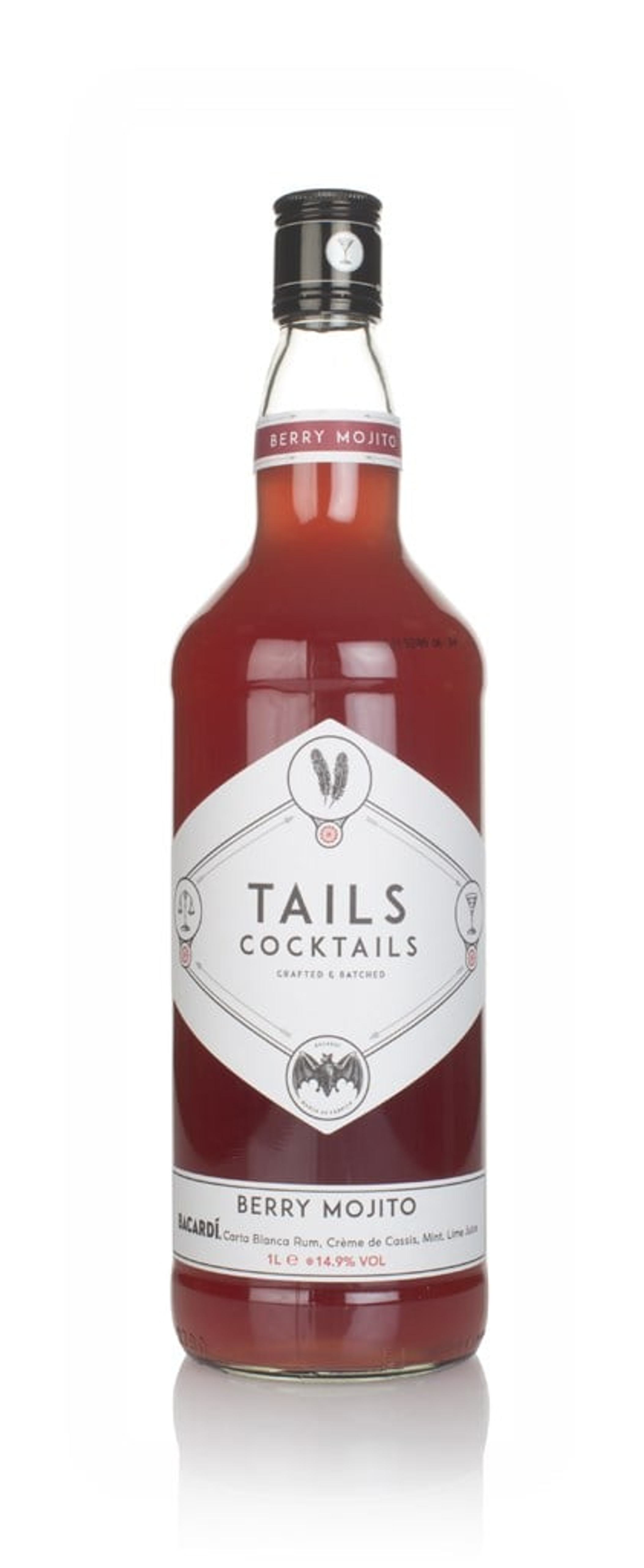 Tails Cocktails Berry Mojito (No Box / Torn Label) 100cl
