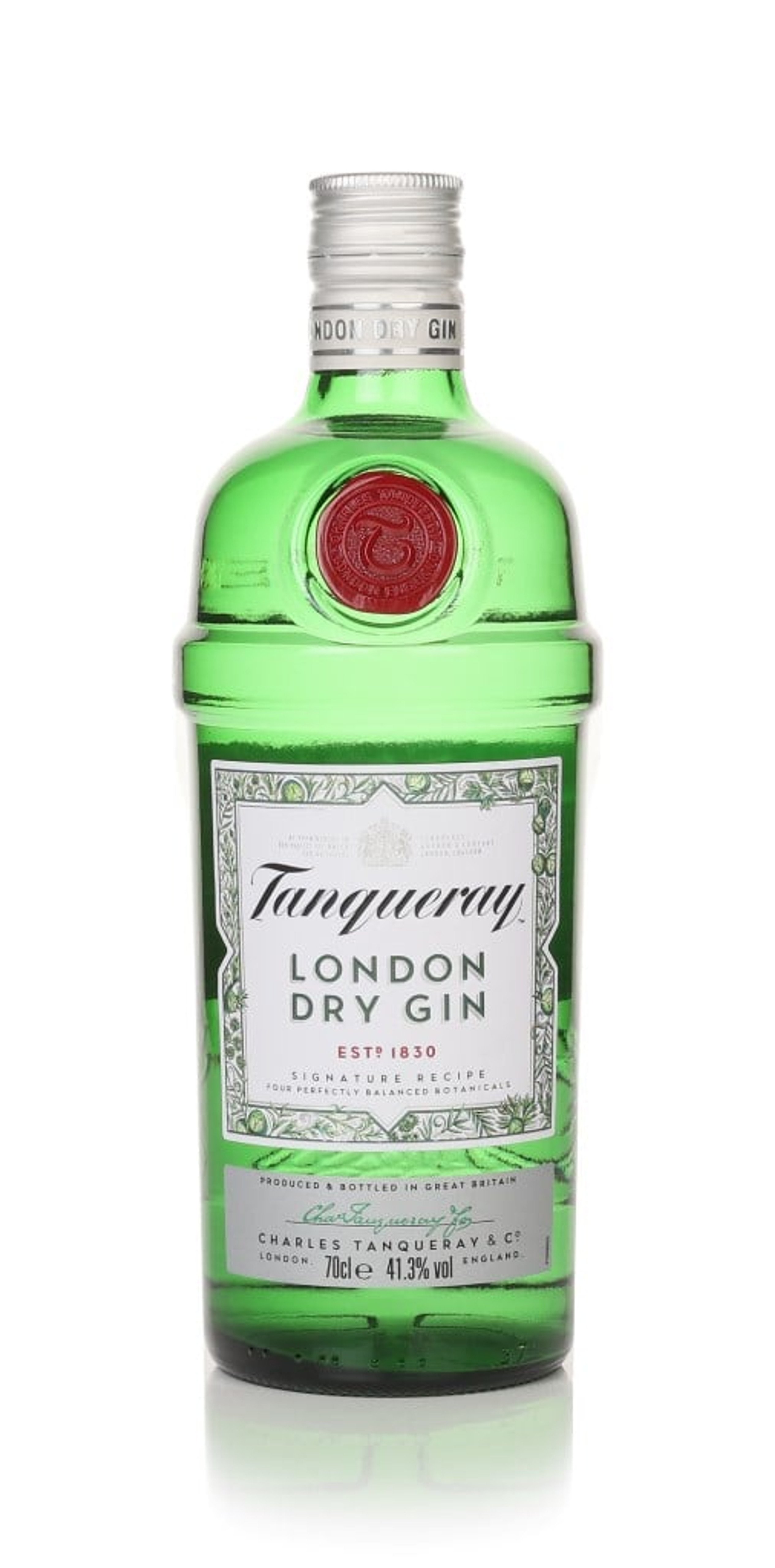 Tanqueray London Dry Gin (No Box / Torn Label) 70cl