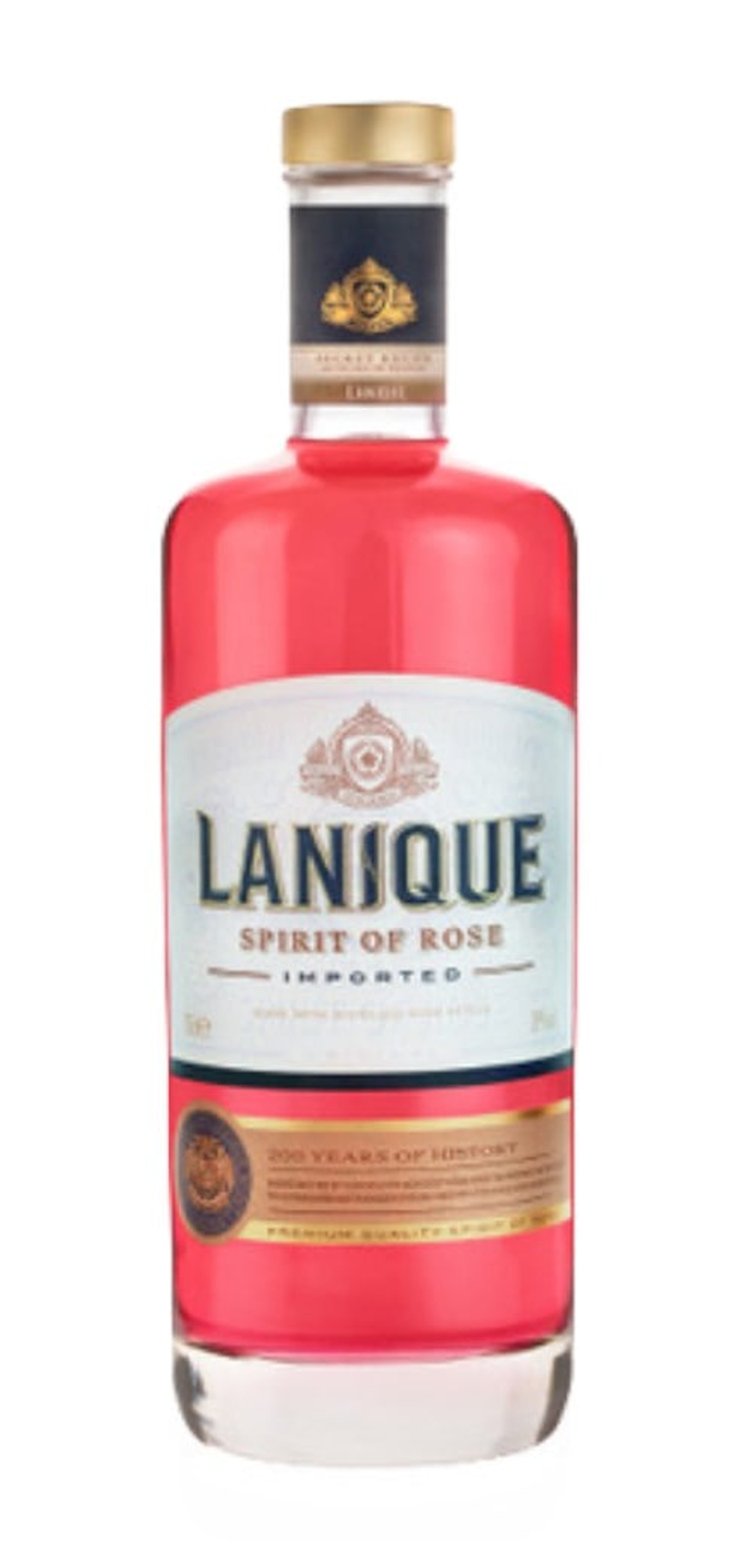 Lanique Rose Petal Liqueur Spirit (No Box / Torn Label) 70cl