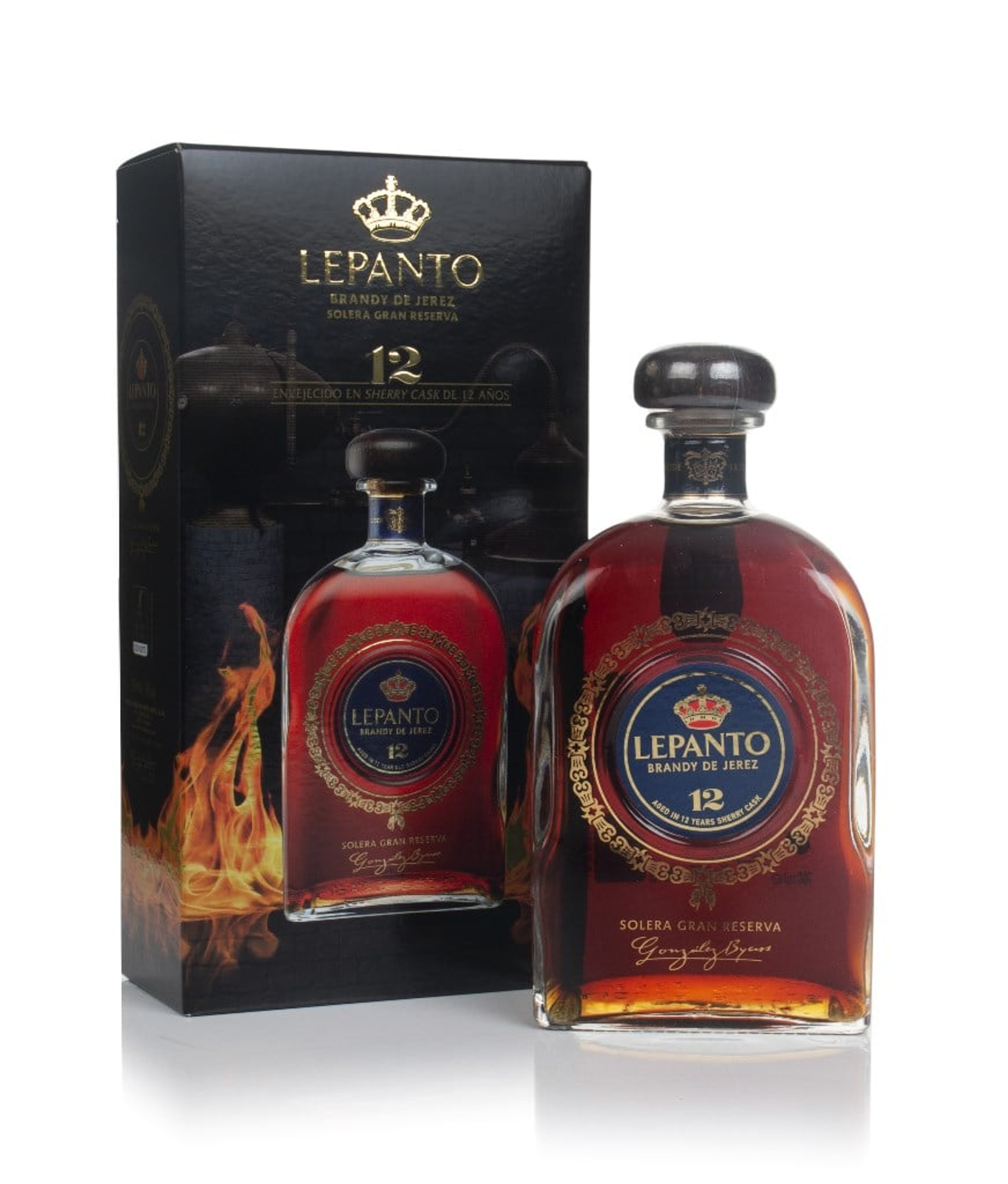 Lepanto Solera Gran Reserva Brandy de Jerez (No Box / Torn Label) 70cl
