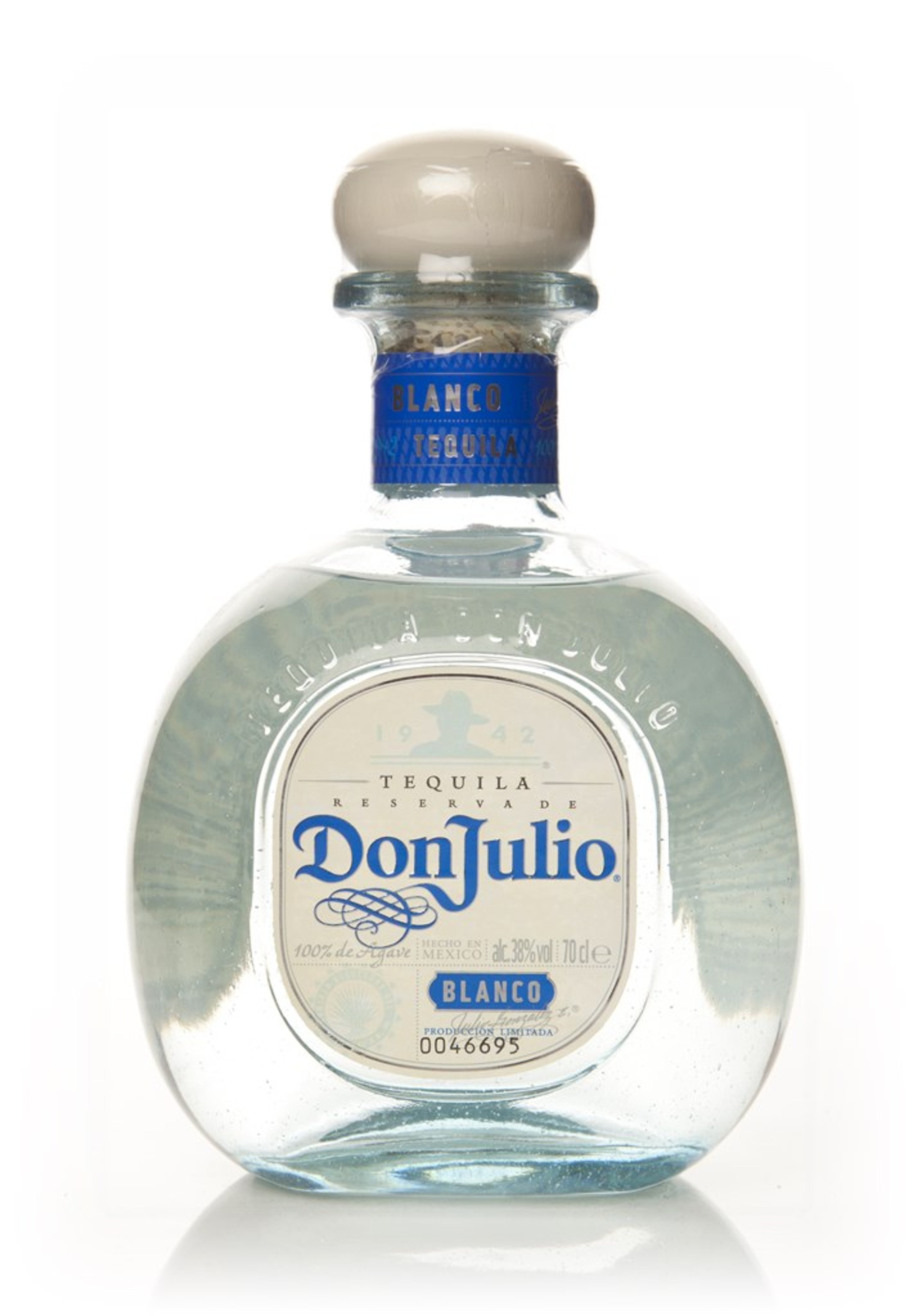 Don Julio Blanco Tequila (No Box / Torn Label) 70cl
