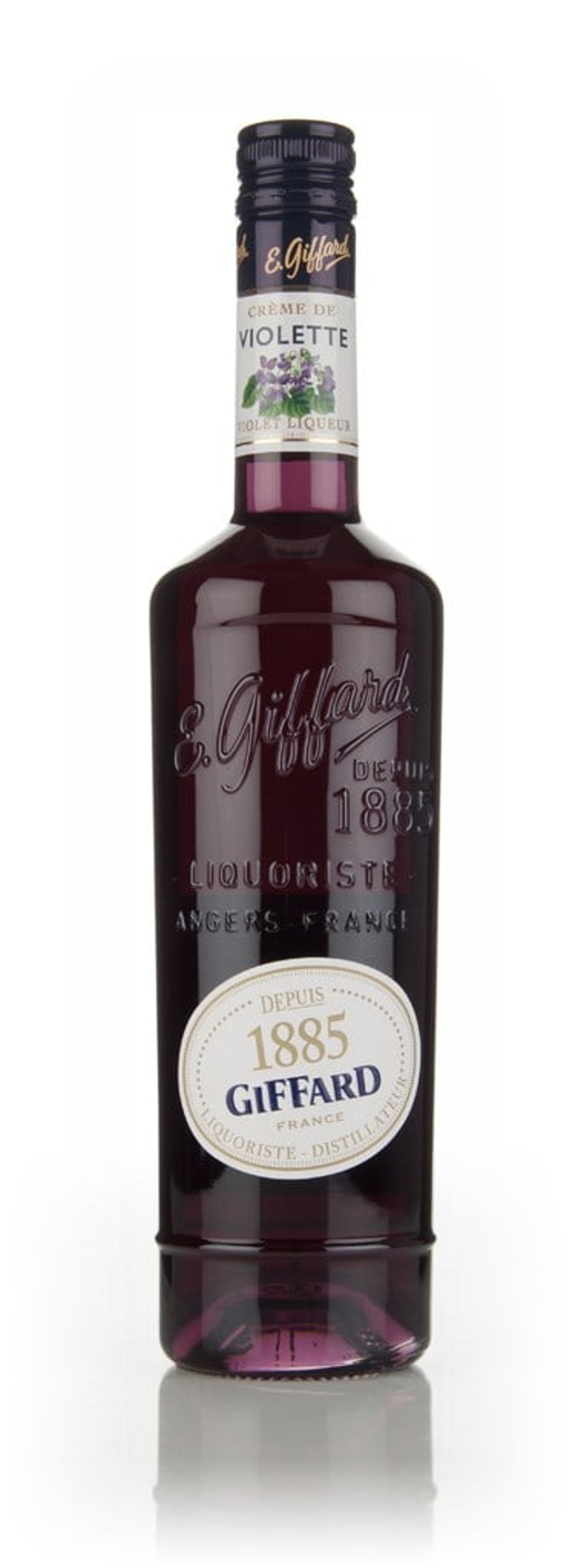 Giffard Crème de Violette Violet Liqueur (No Box / Torn Label) 70cl