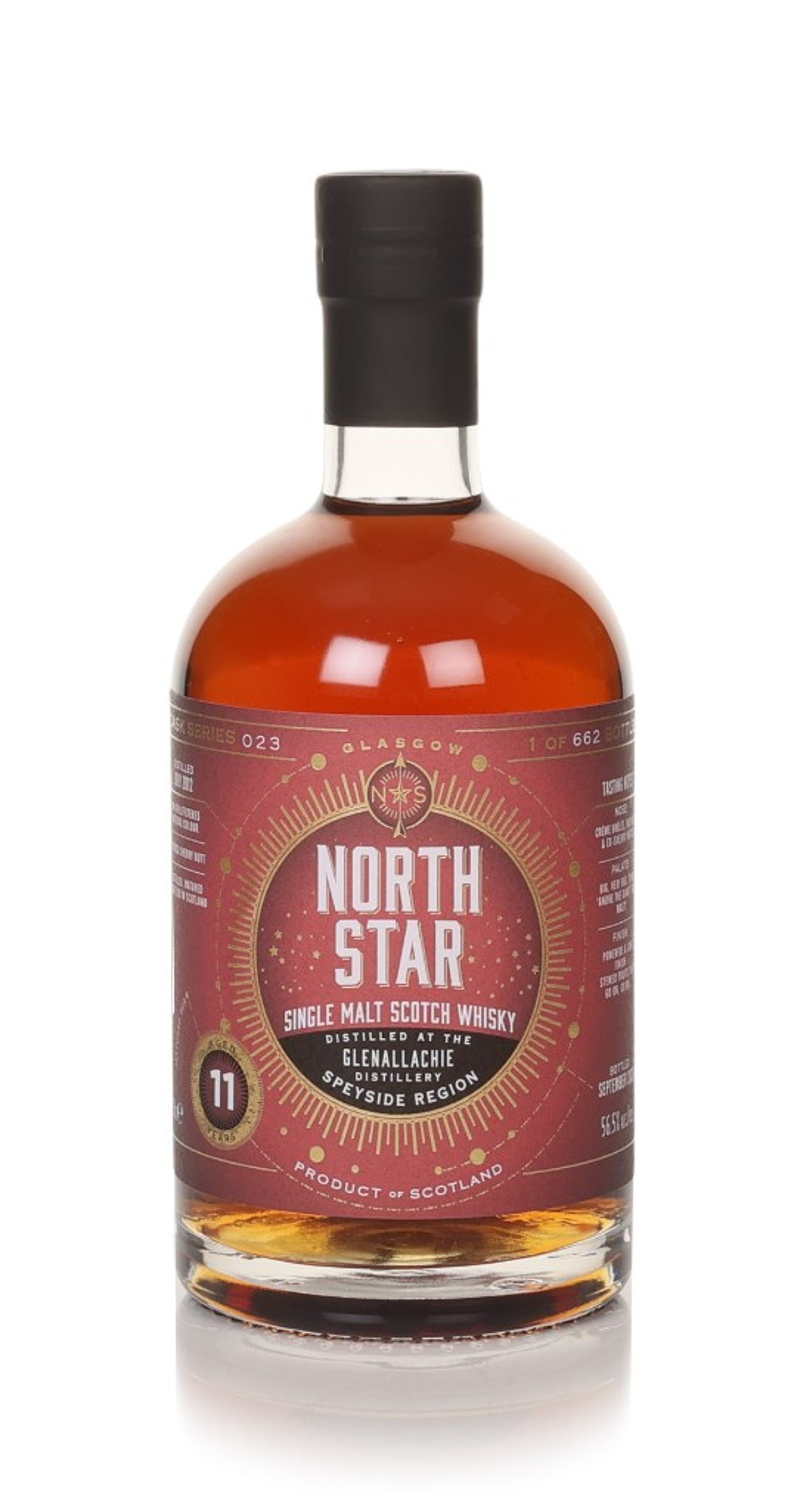 Glenallachie 11 Year Old 2012 - North Star Spirits 70cl