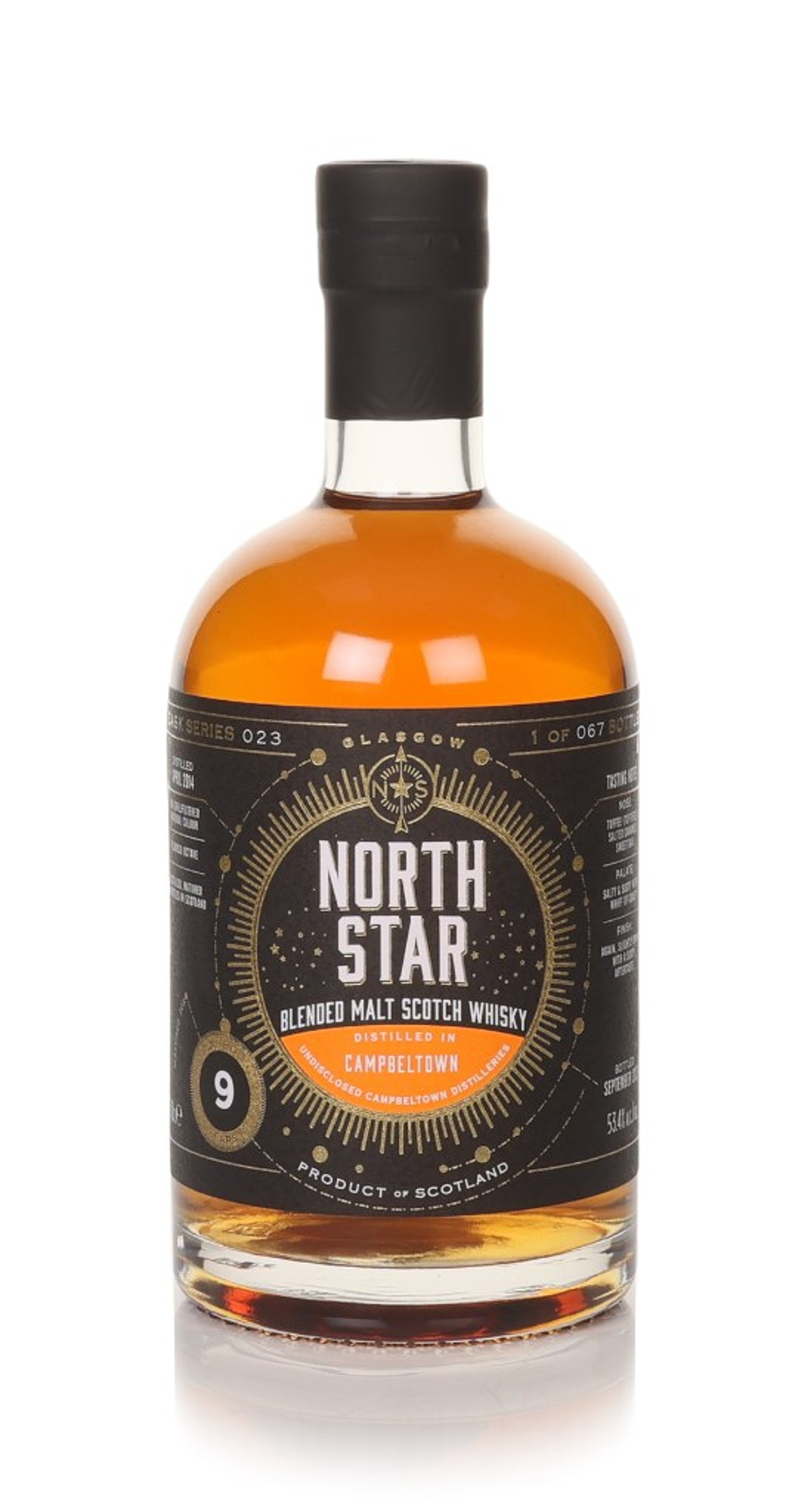 Campbeltown 9 Year Old 2014 - North Star Spirits 70cl