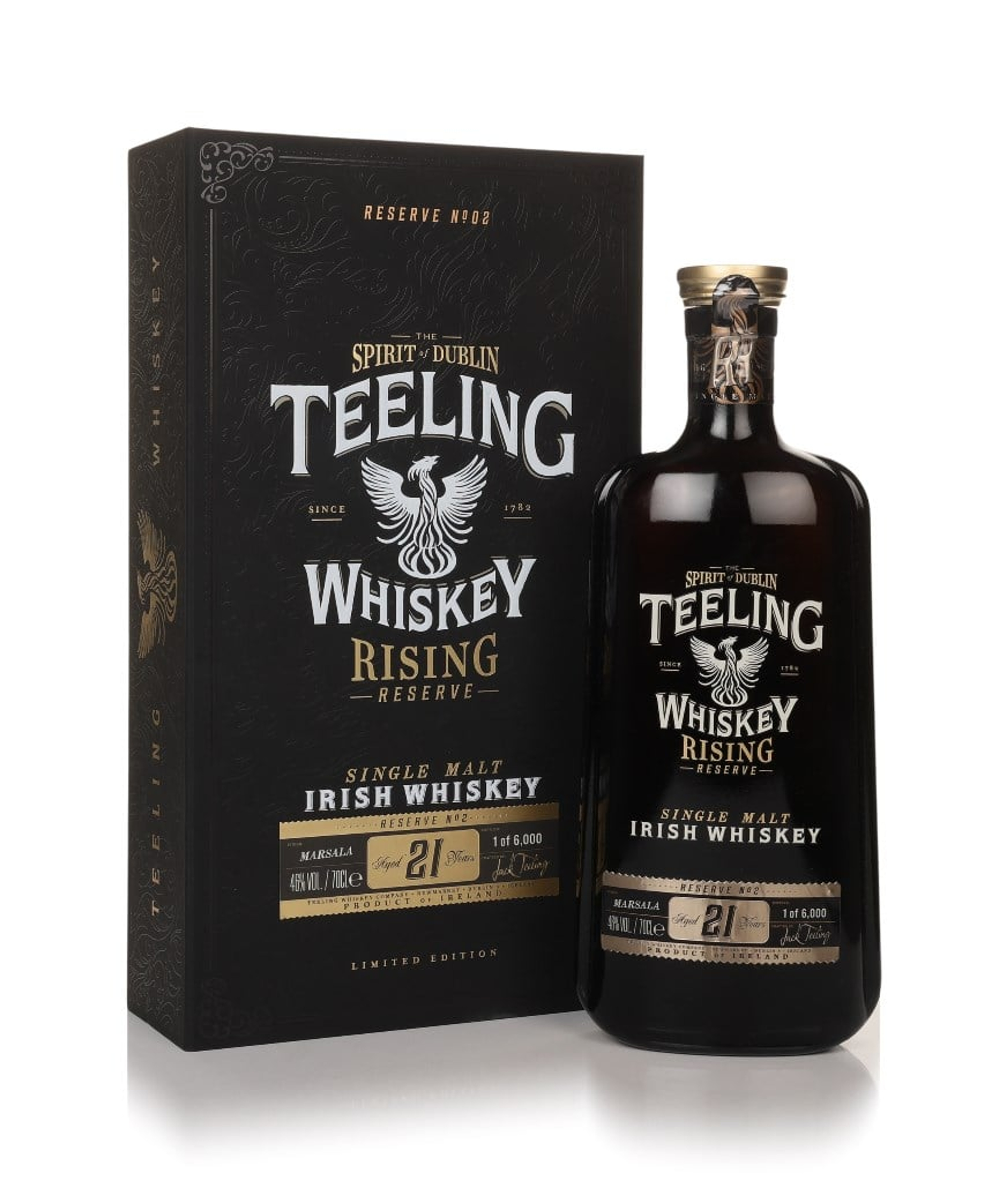 Teeling 21 Year Old - Rising Reserve No.2 Marsala Cask 70cl