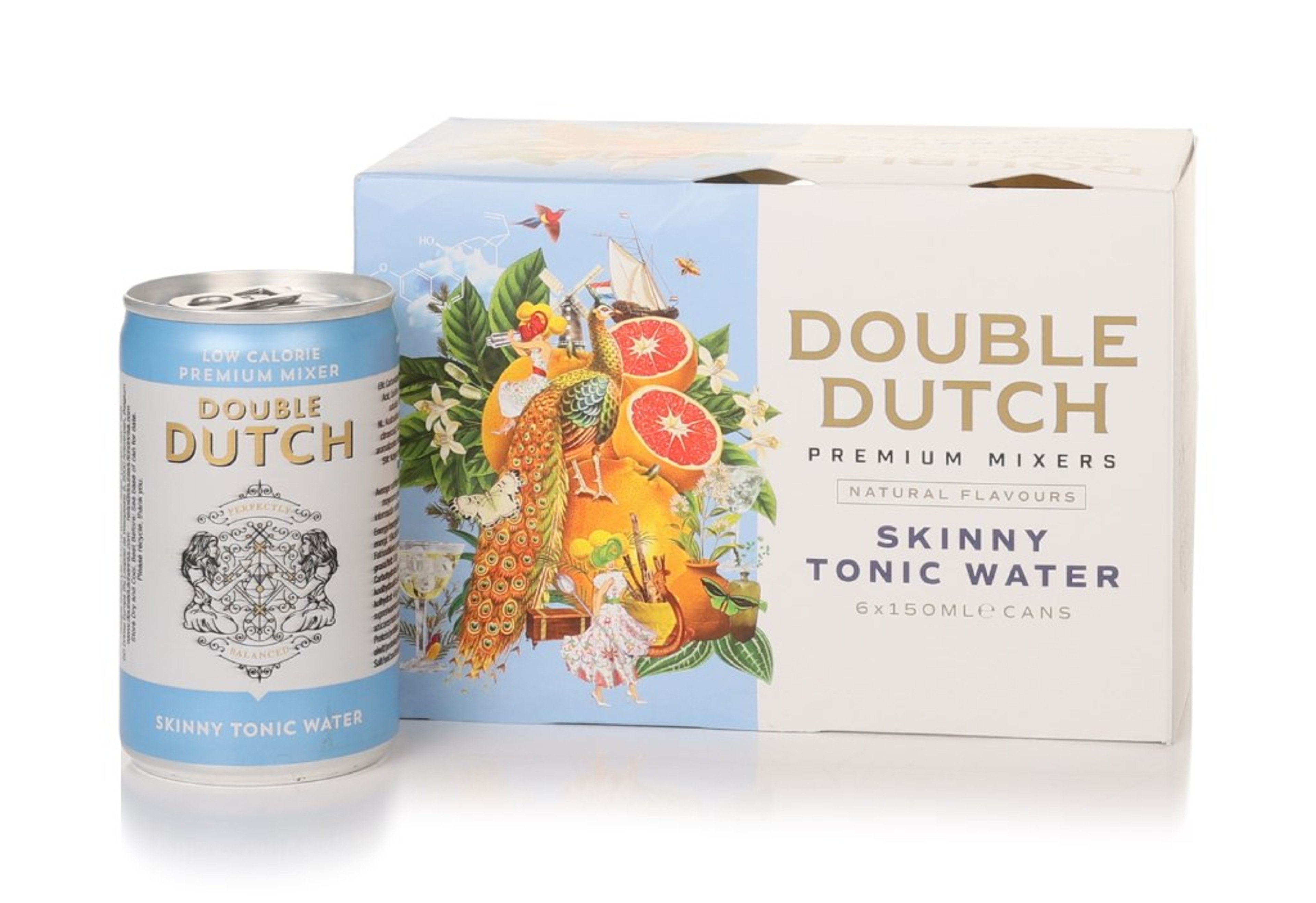 Double Dutch Skinny Tonic Water (6x150ml) 90cl