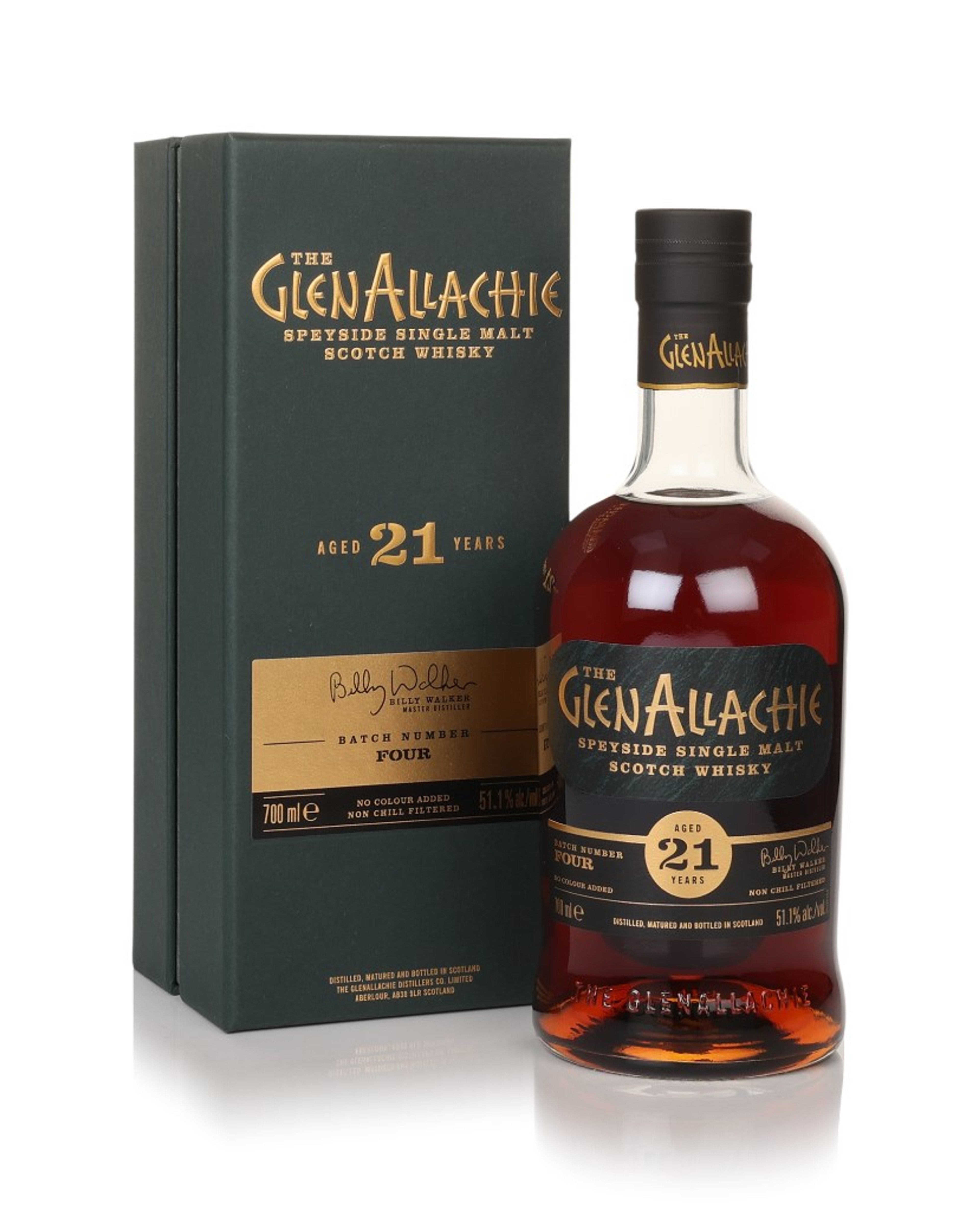 GlenAllachie 21 Year Old Batch Four 70cl