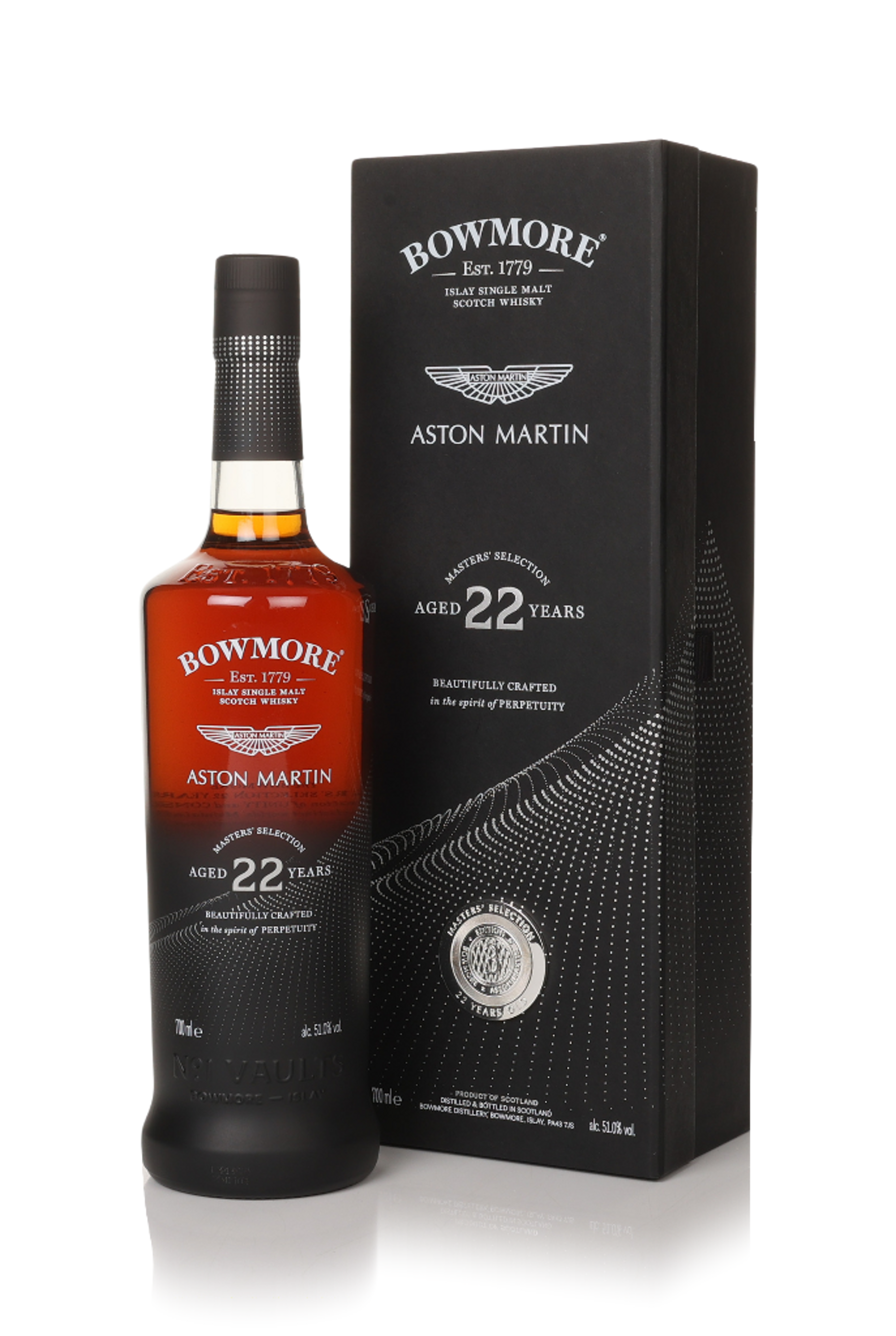 BOWMORE ASTON MARTIN 10年 1L Bowmore 10 Year Old Aston Martin Edition Whisky (1 Liter)