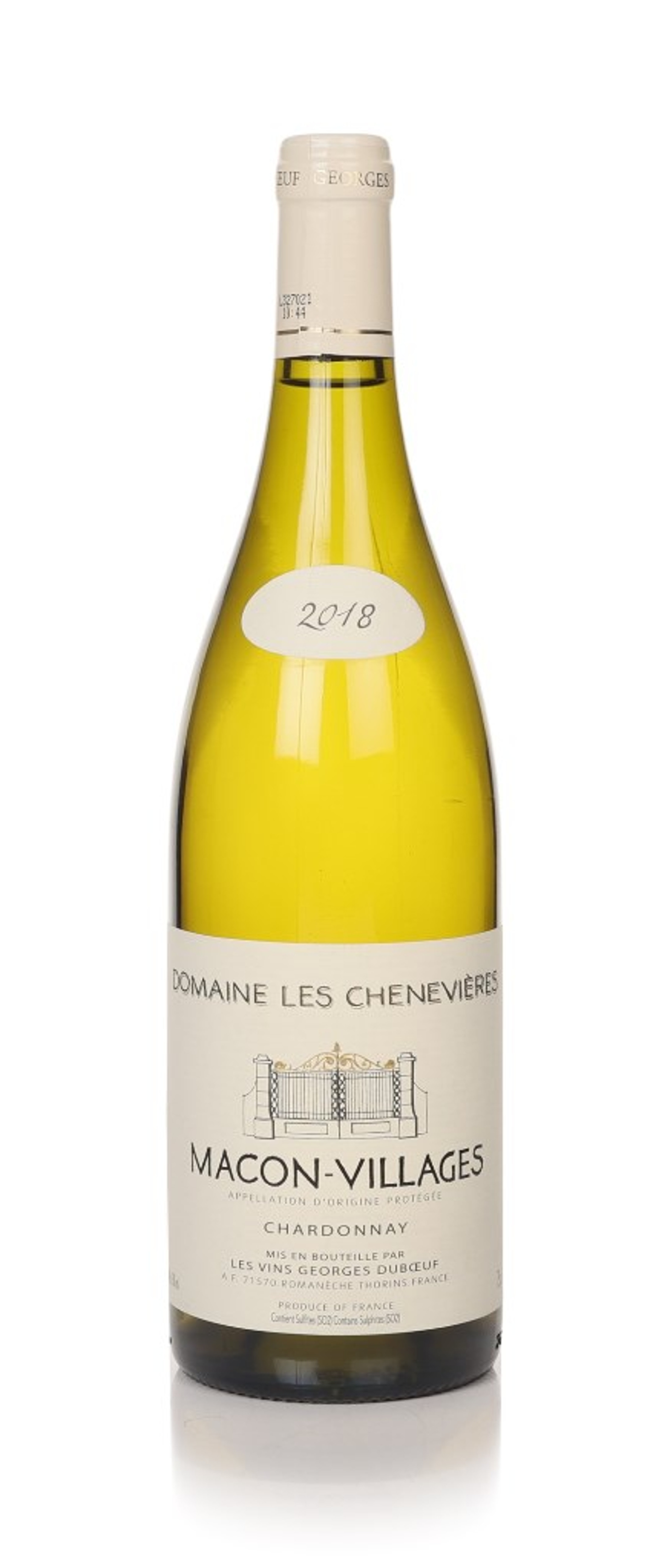 Domaine Les Chenevières Macon-Villages Chardonnay 2018 75cl