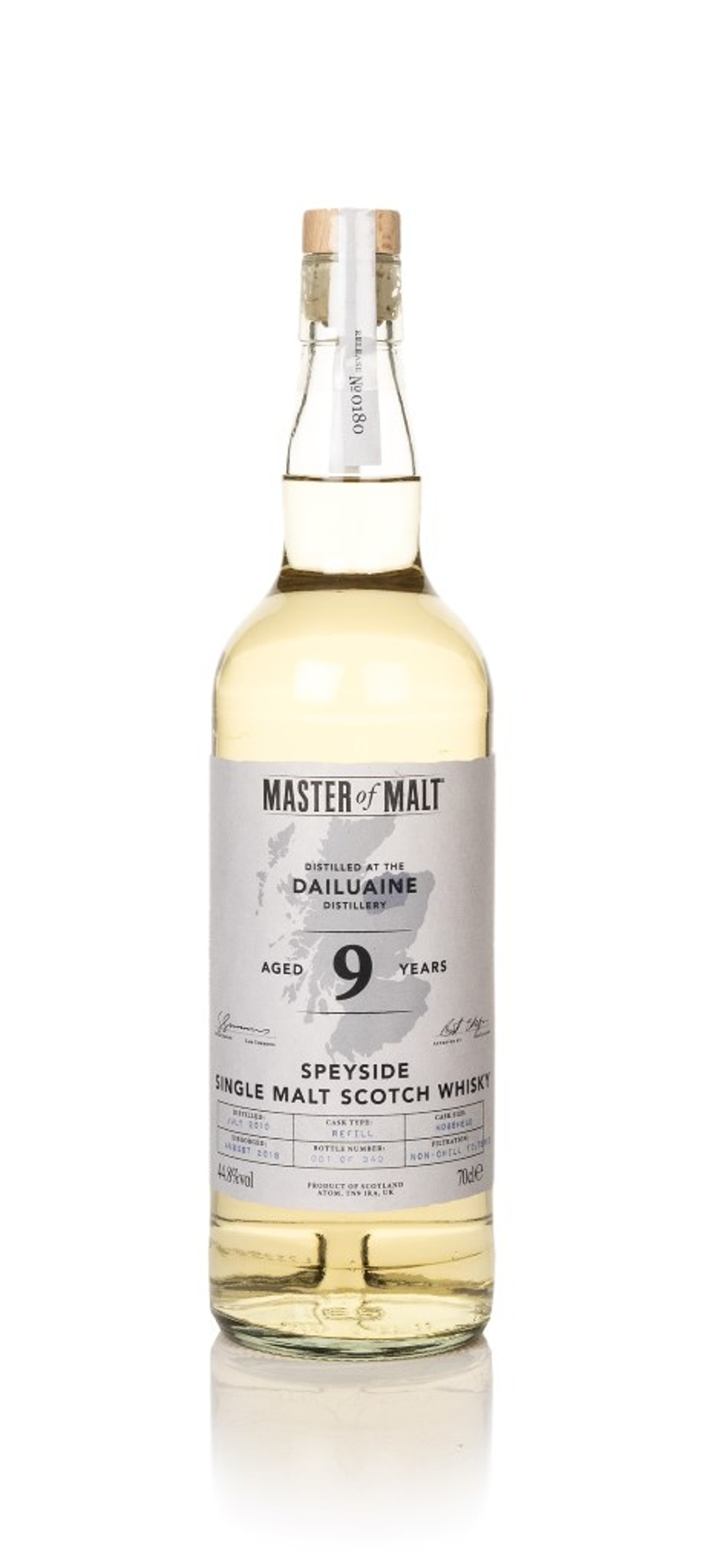 Dailuaine 9 Year Old 2010 (Master of Malt) 70cl