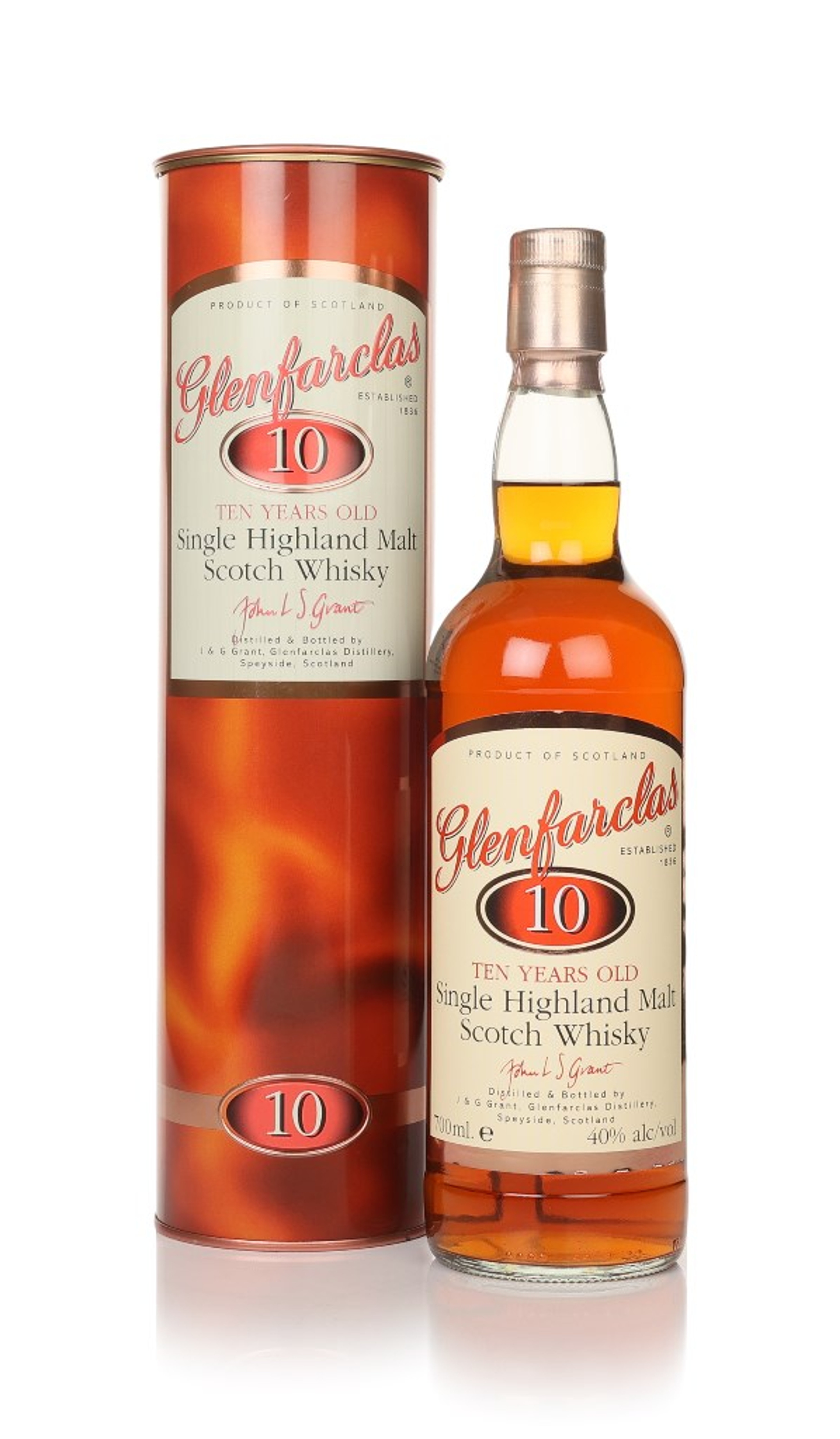 Glenfarclas 10 Year Old - 2000s 70cl