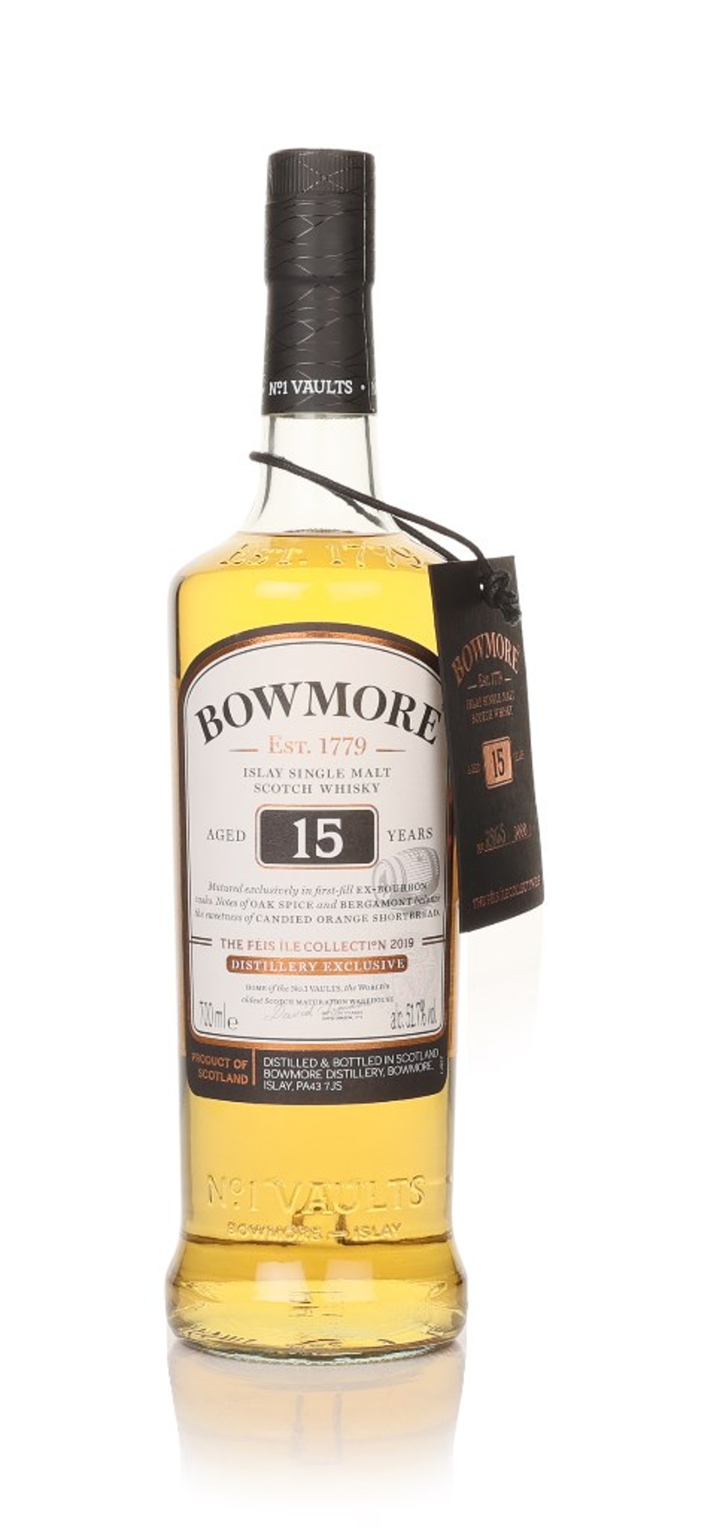 Bowmore 15 Year Old - Fèis Ìle 2019 70cl