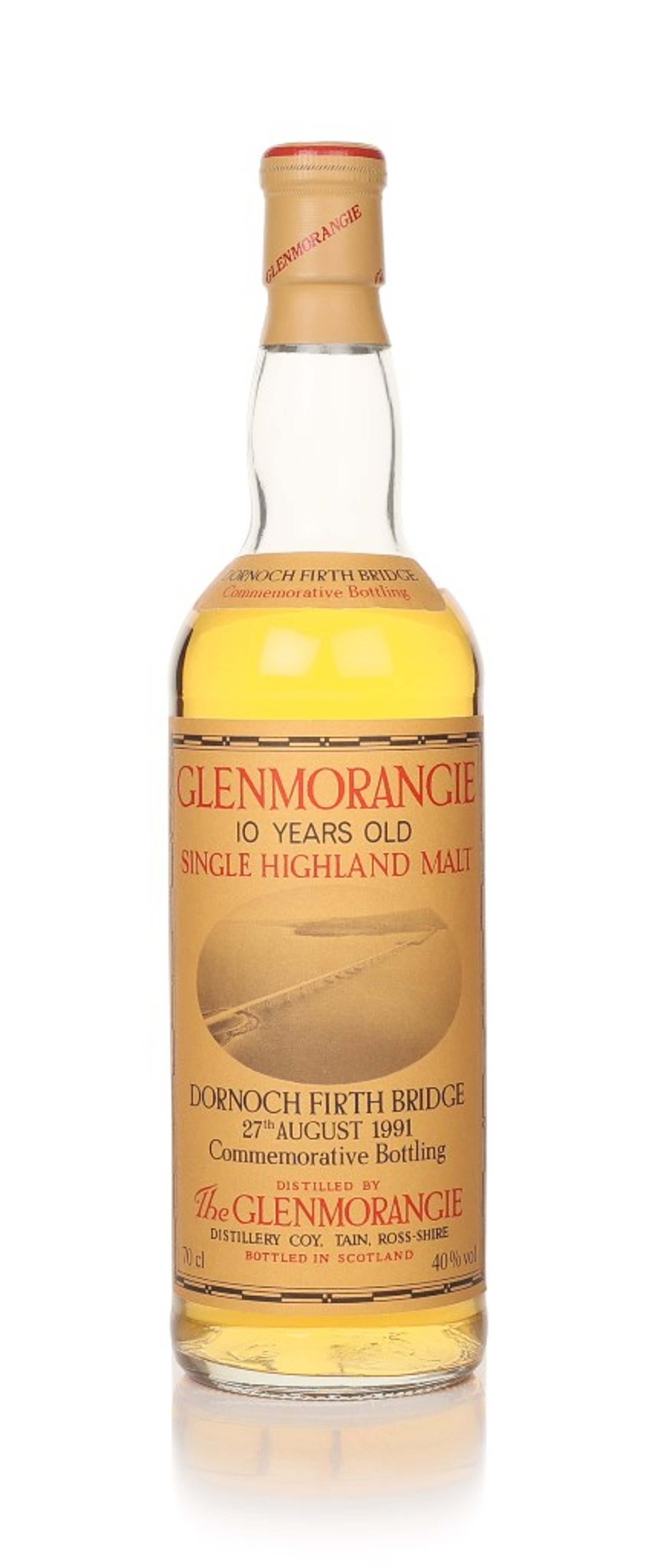Glenmorangie 10 Year Old - Dornoch Firth Bridge 1991 70cl
