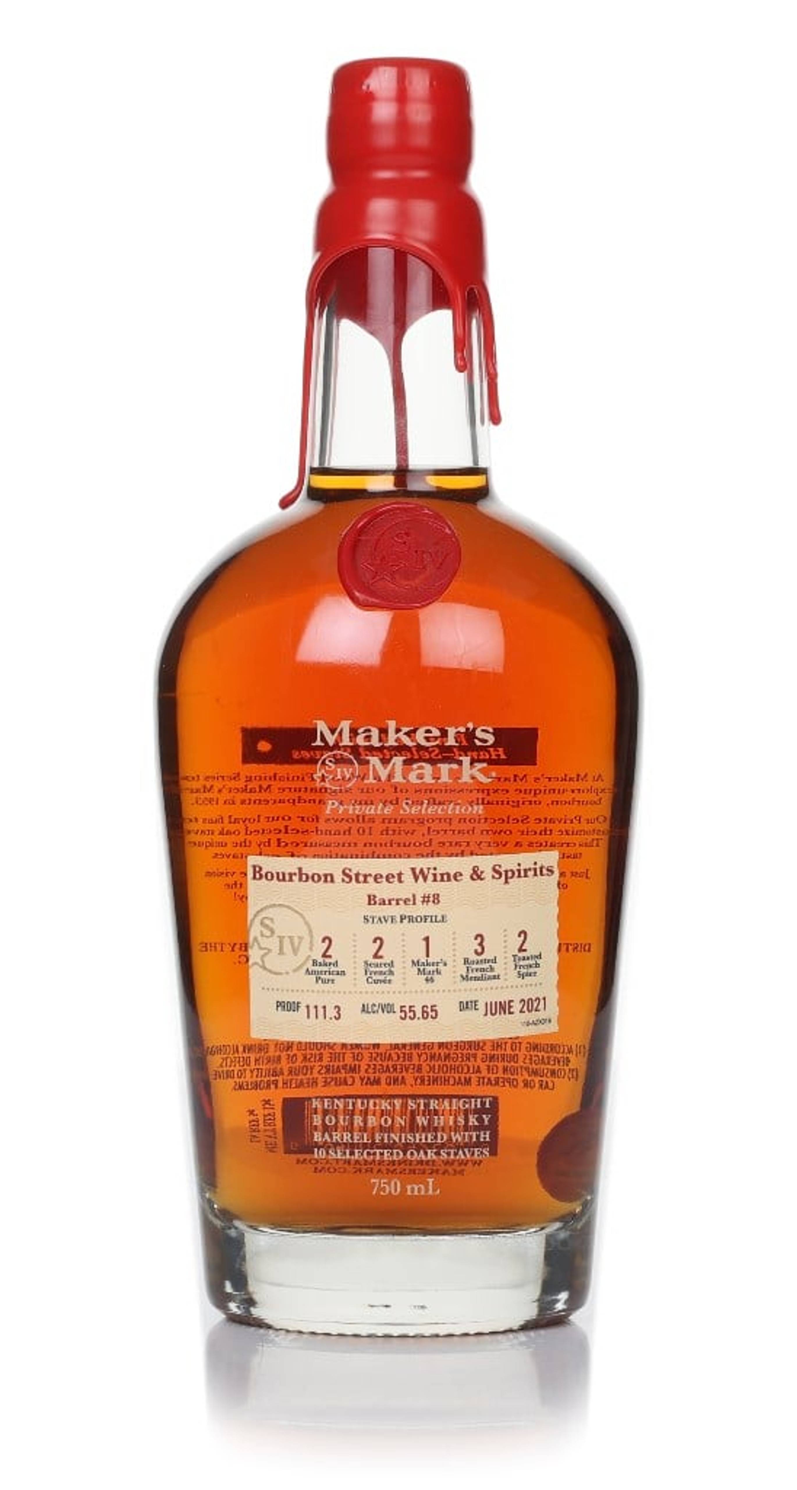 Maker's Mark Private Selection - Bourbon Street Wine & Spirits 75cl