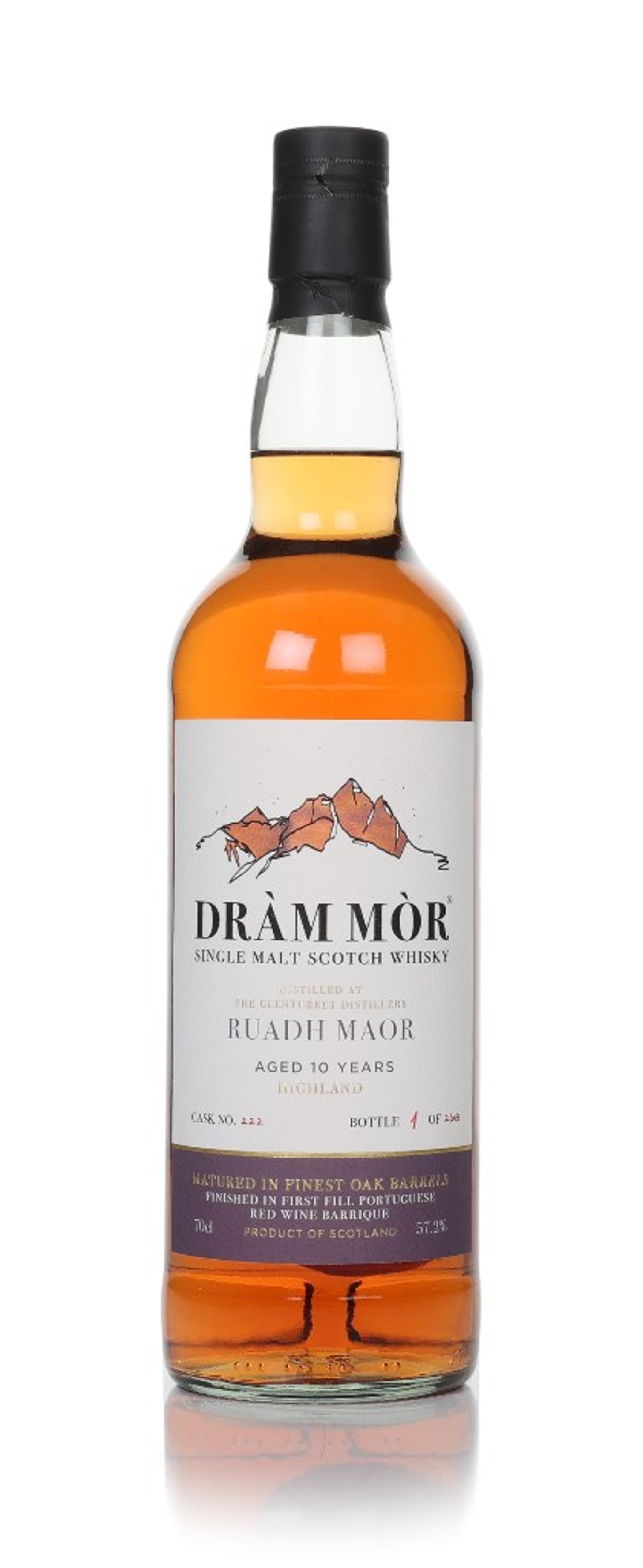 Ruadh Maor 10 Year Old (cask 222) - Dràm Mòr 70cl