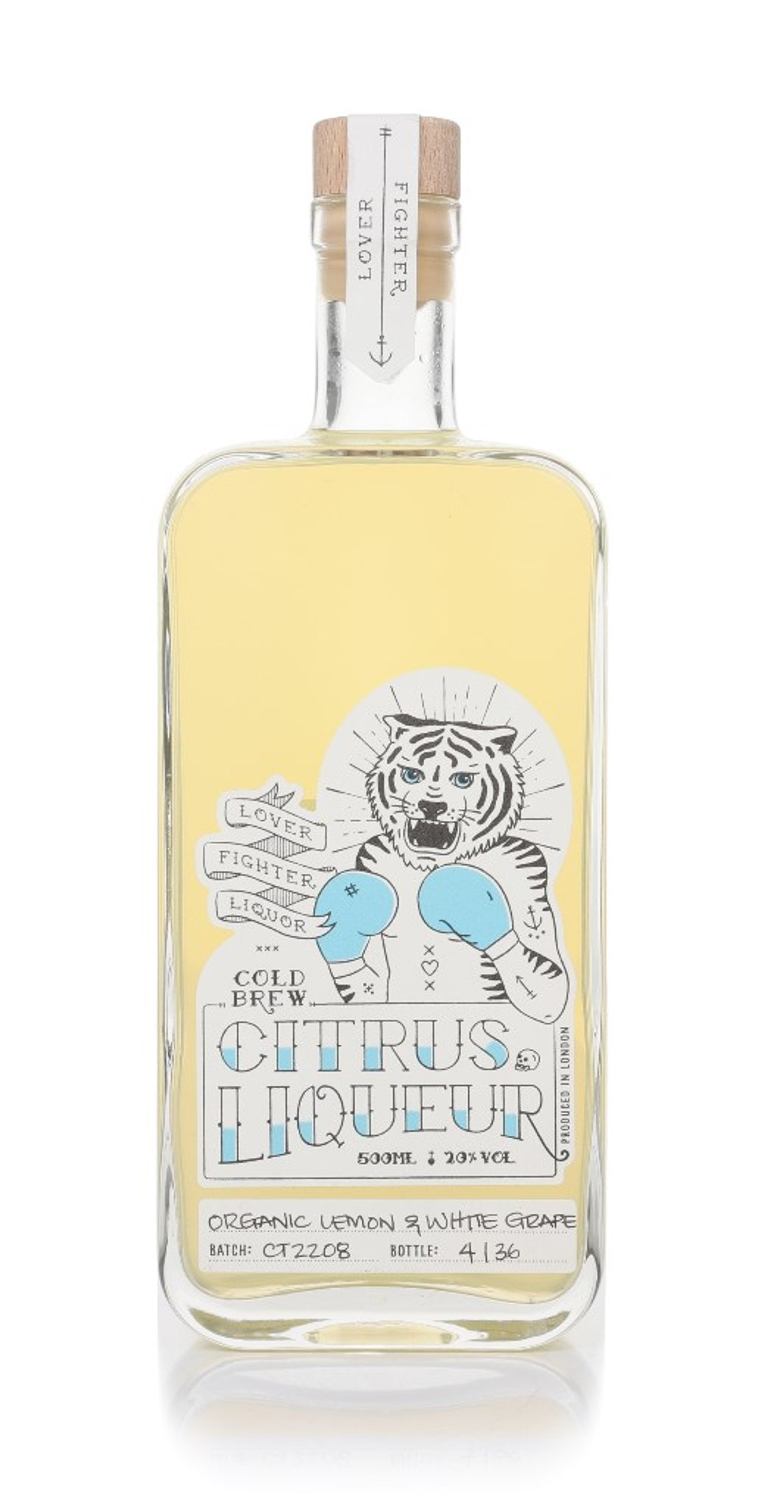Cold Brew Citrus Liqueur - Organic Lemon & White Grape 50cl