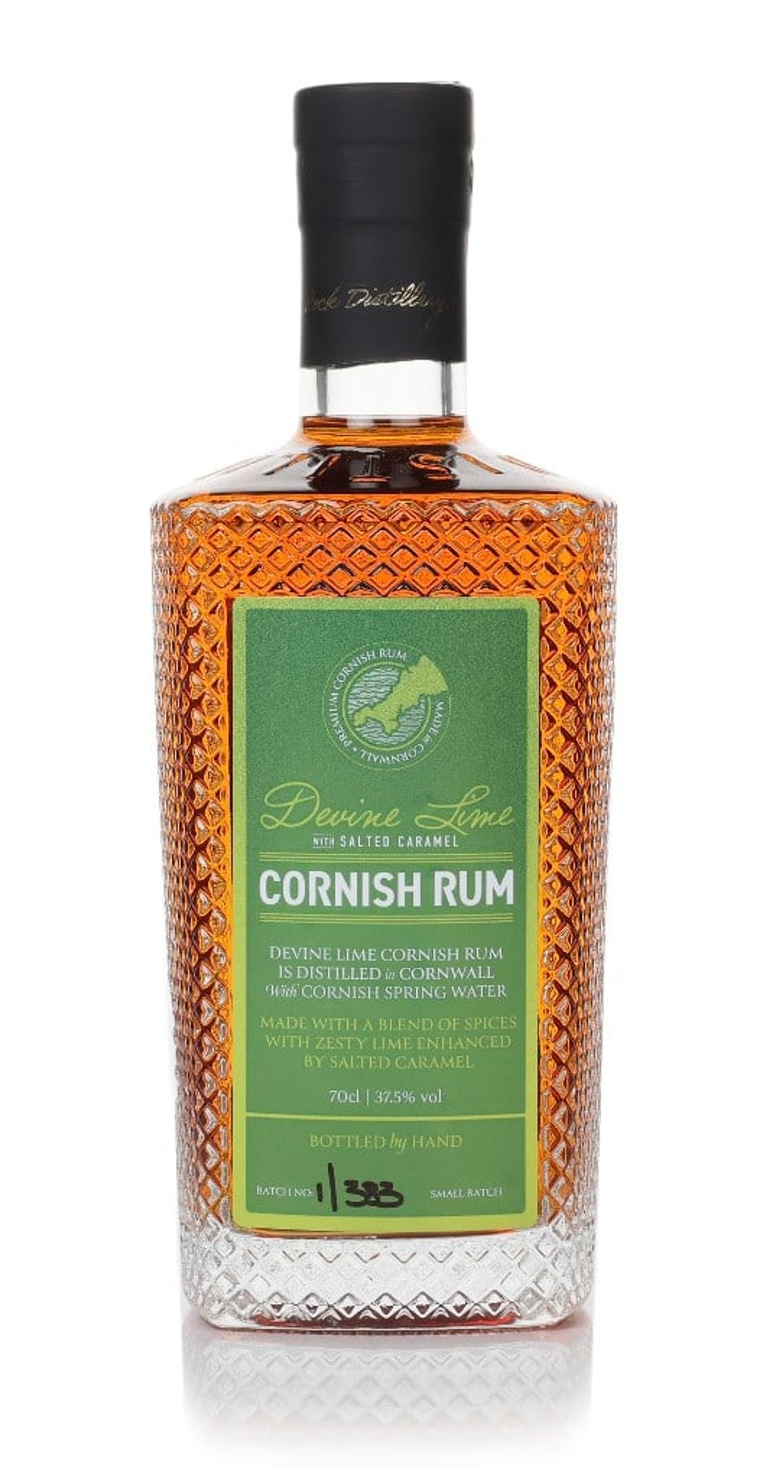Cornish Rock Devine Lime & Salted Caramel Rum 70cl