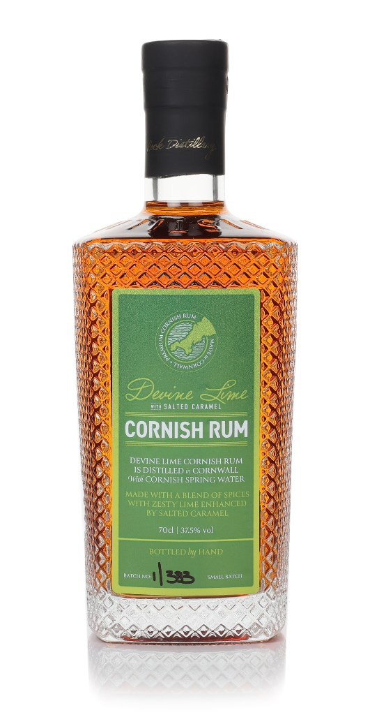 Cornish Rock Devine Lime & Salted Caramel Rum 70cl