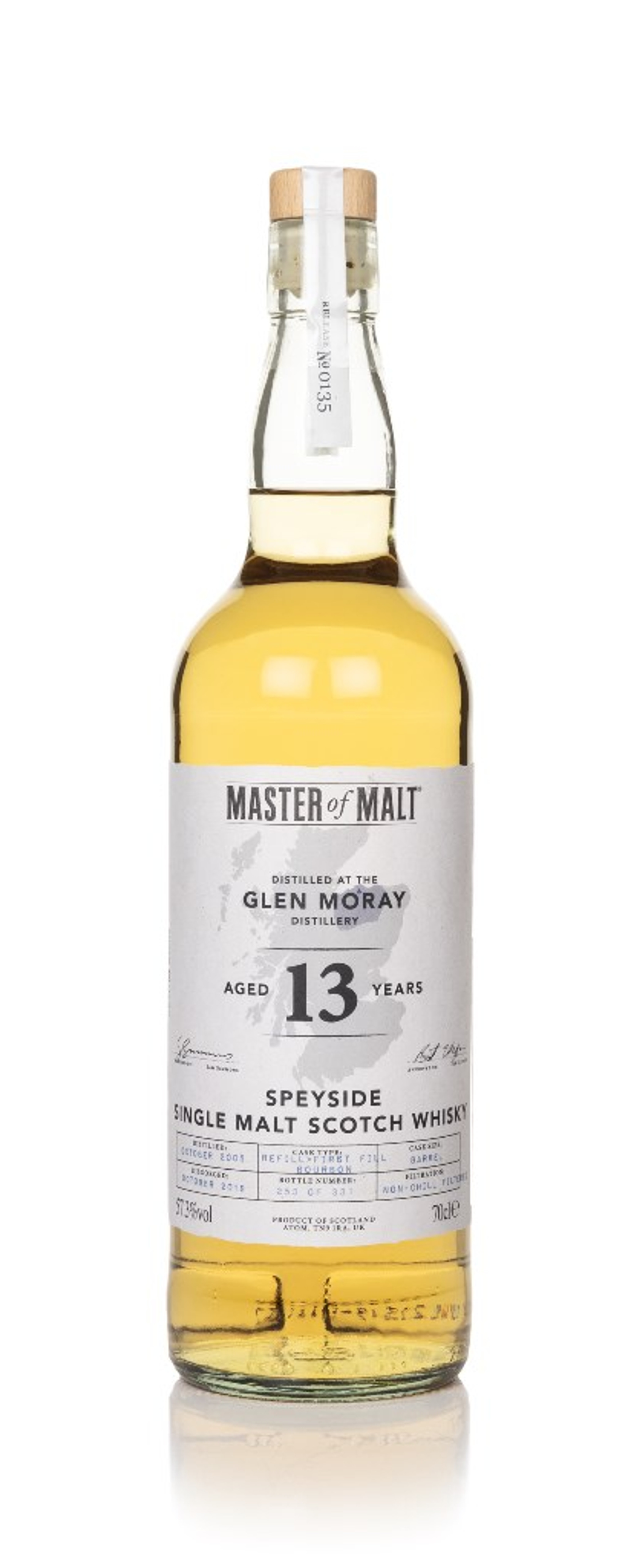 Glen Moray 13 Year Old 2005 (Master of Malt) 70cl